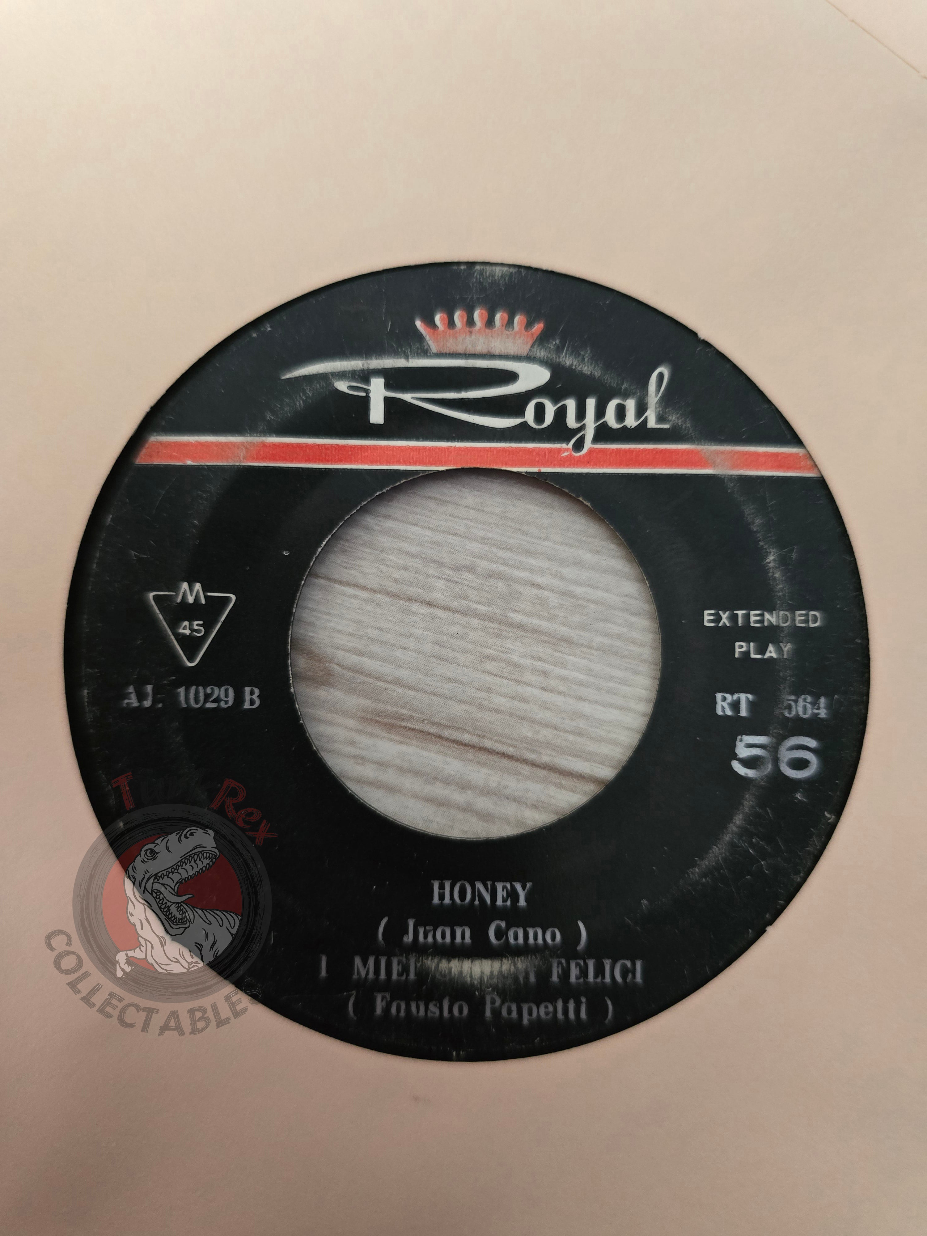 Fausto Papetti / Juan Cano – Nature Boy  7" Iran Pressing Vinyl Iranian Edition