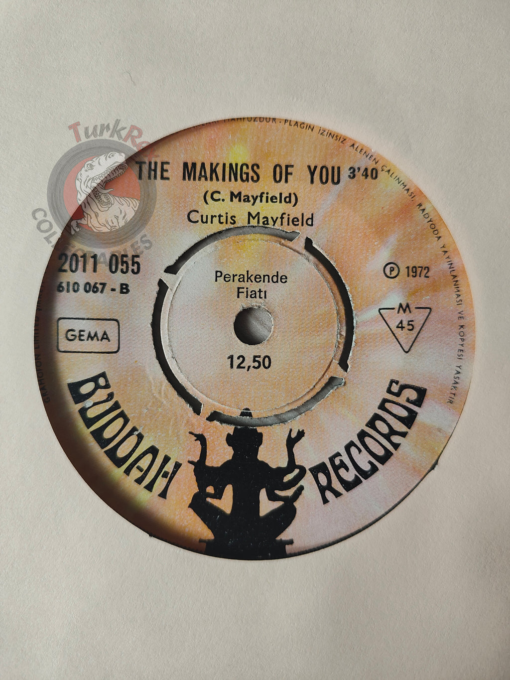 Curtis Mayfield – If There's A Hell Below We're All Going To Go 7" Turkish Pressing Vinyl Turkey Edition