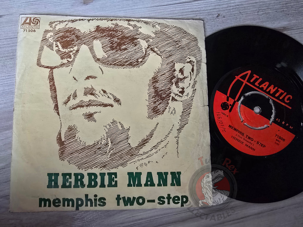 Herbie Mann – Memphis Two-Step / Soul Man 7" Turkish Pressing Vinyl Turkey Edition