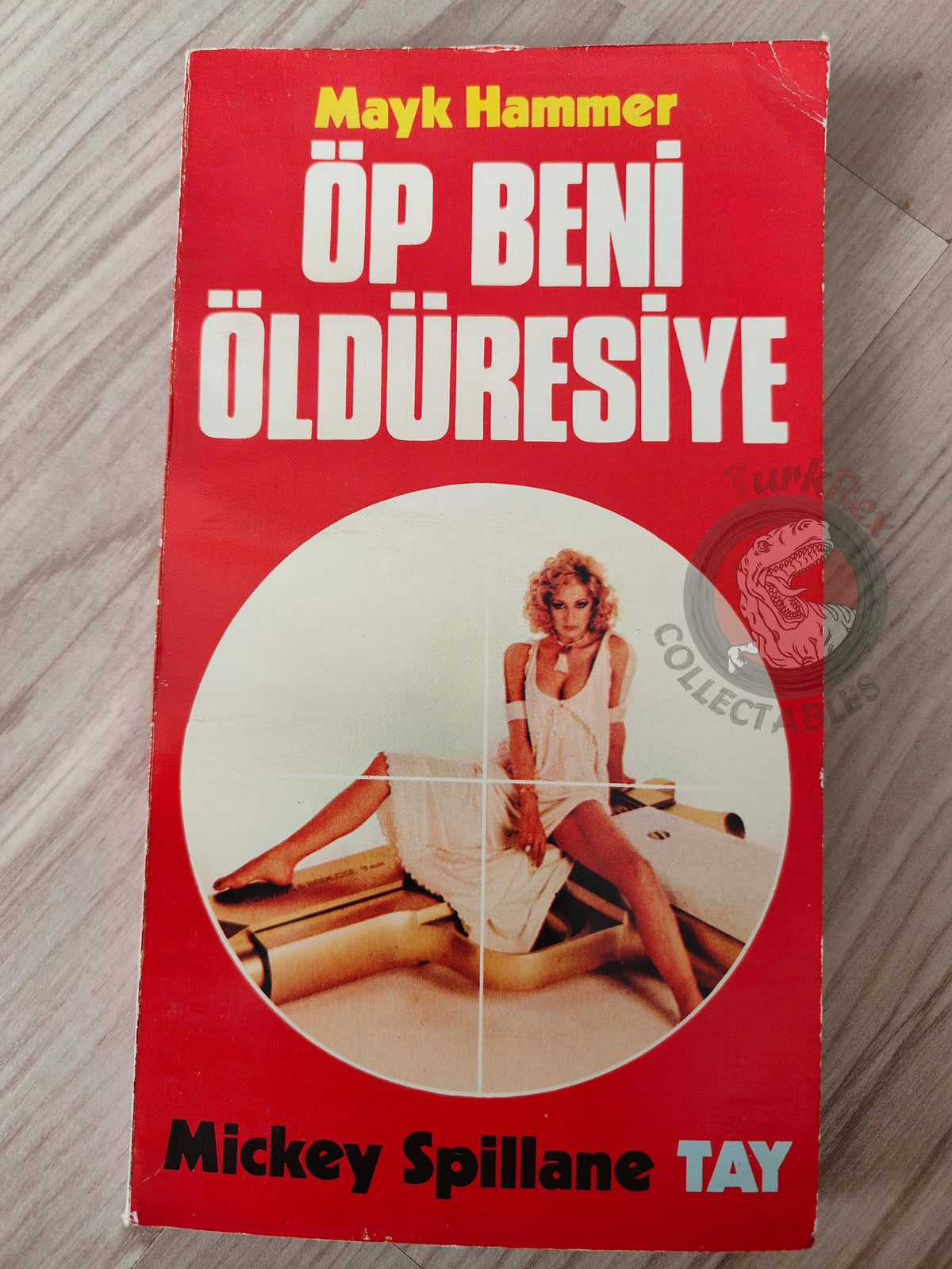 Mickey Spillane – Mike Hammer Kiss Me Deadly 1984 1st Turkish Book Turkey