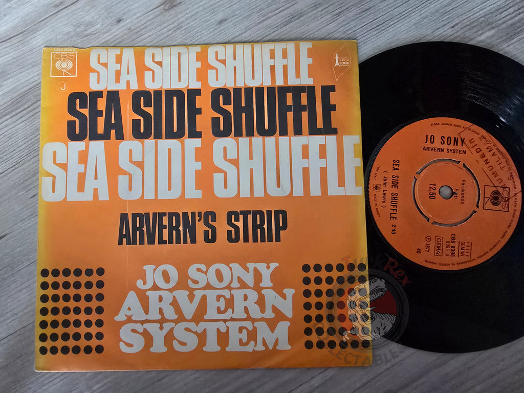 Jo Sony Arvern System – Sea Side Shuffle 7" Turkish Pressing Vinyl Turkey Edition Promo