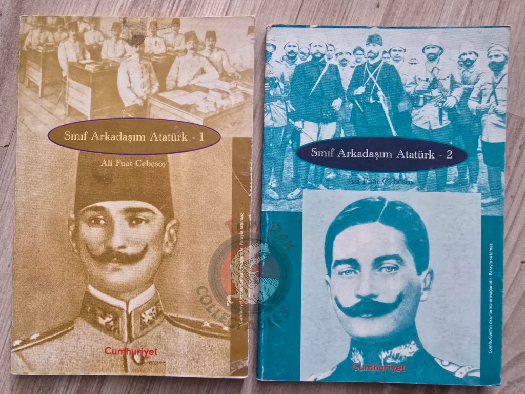 Ali Fuat Cebesoy – Atatürk, My Classmate 1997 Turkish Book Turkey