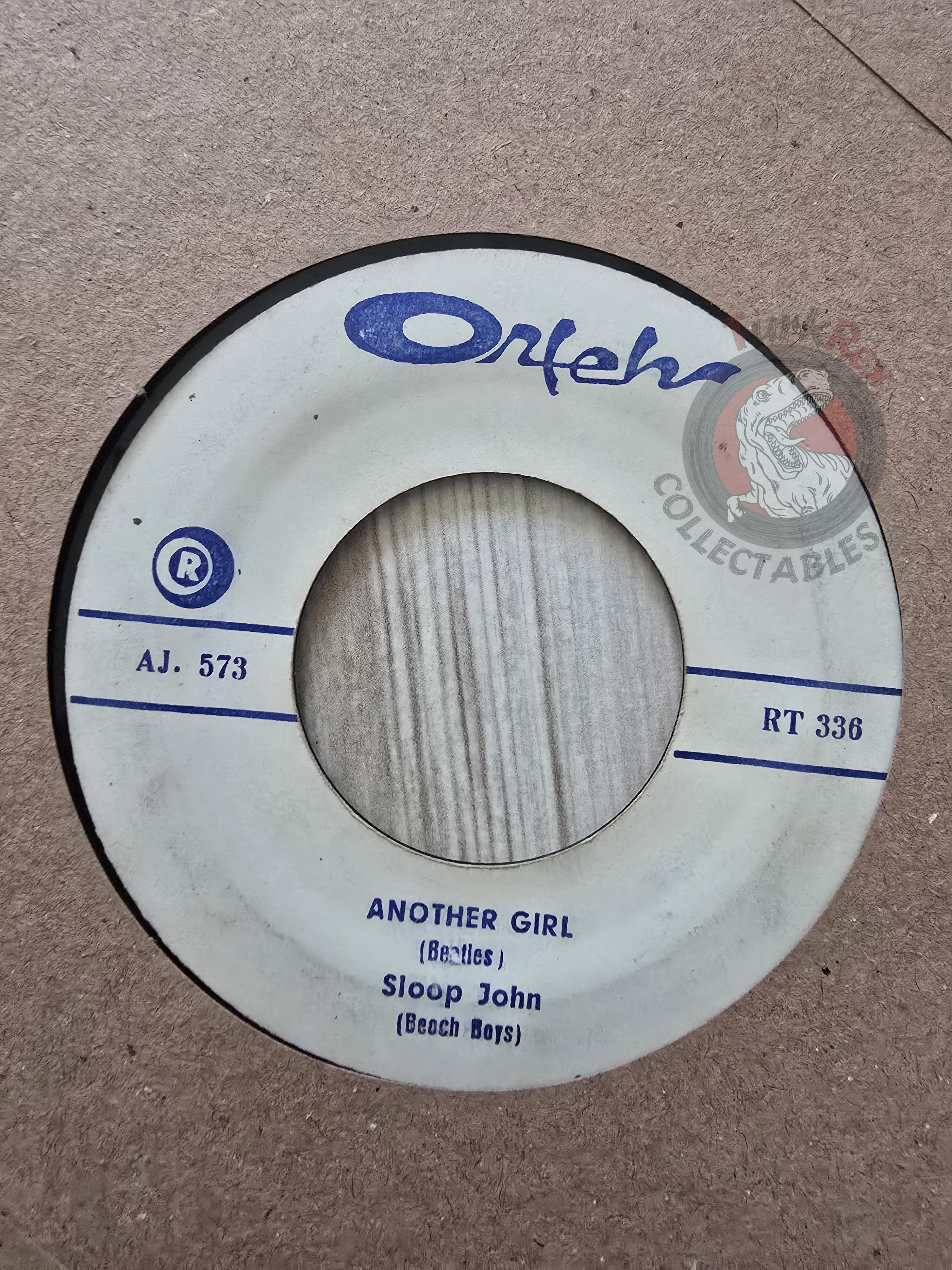 The Beatles / Beach Boys / Sonny Cher / The Troggs 7" Iran Pressing Vinyl Iranian Edition
