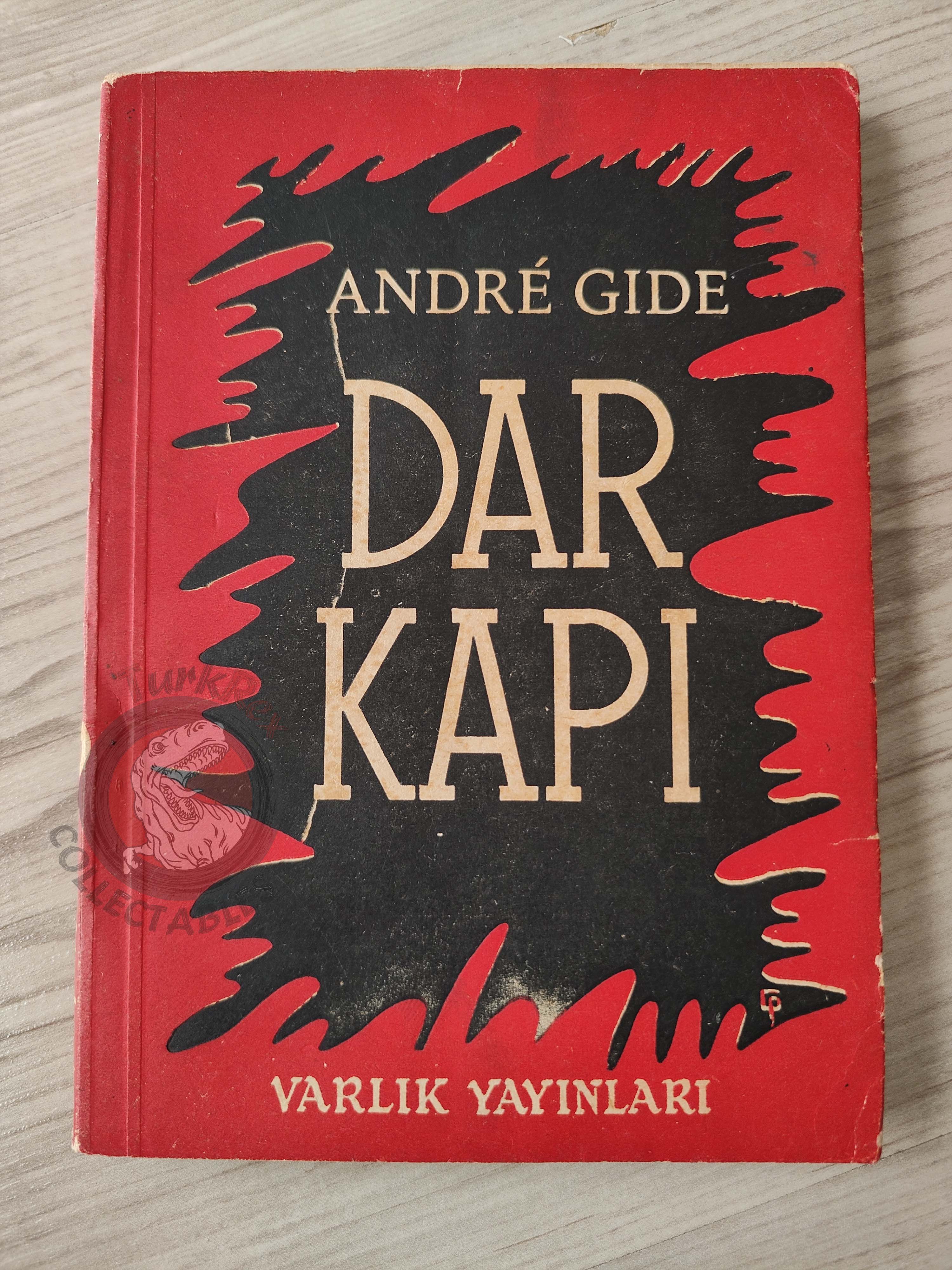André Gide – Strait Is the Gate 1957 Turkish Book Turkey