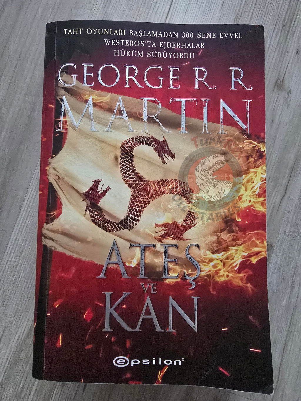 George R. R. Martin – Fire and Blood 2019 1st Turkish Book Turkey