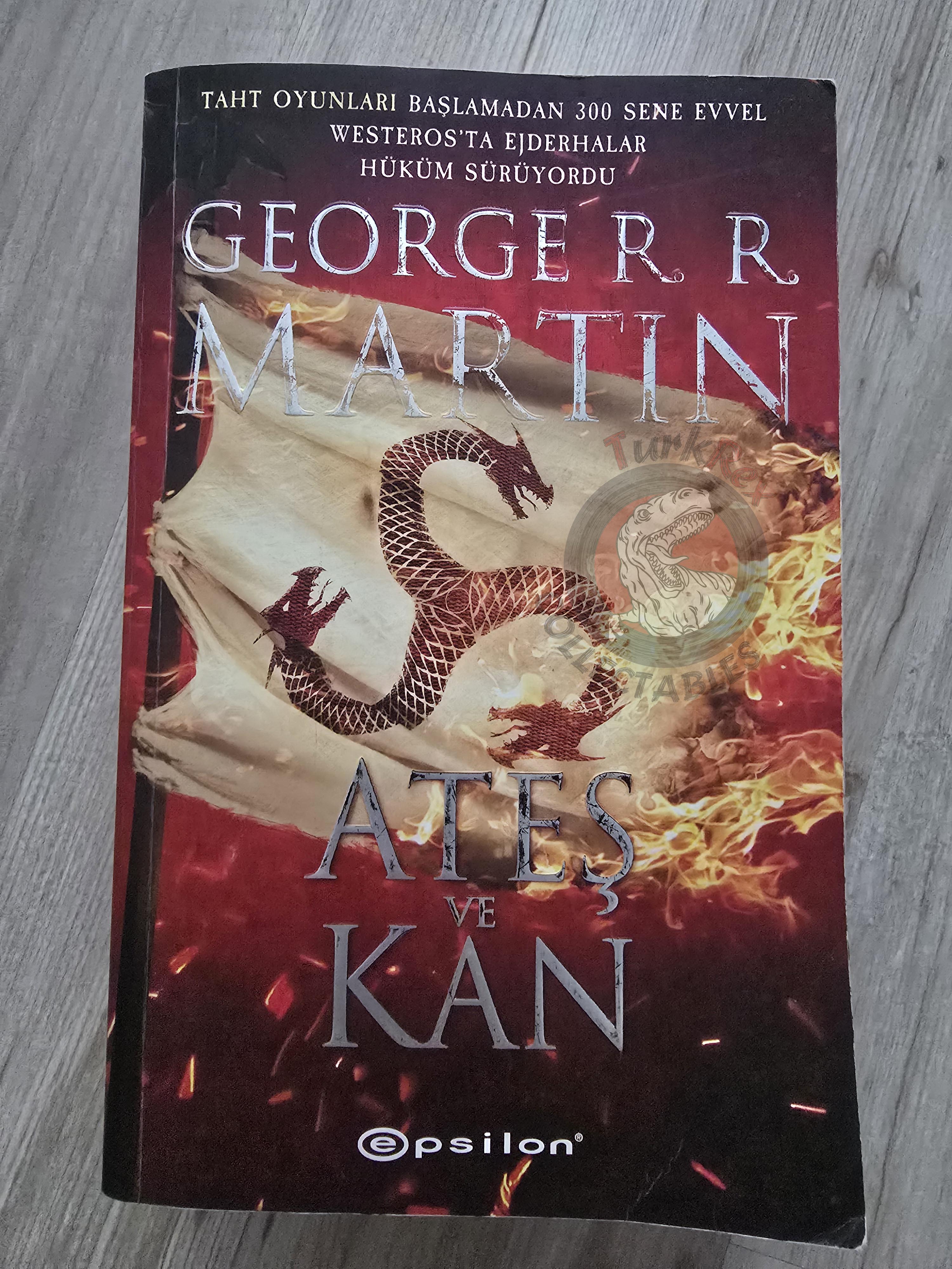 George R. R. Martin – Fire and Blood 2019 1st Turkish Book Turkey