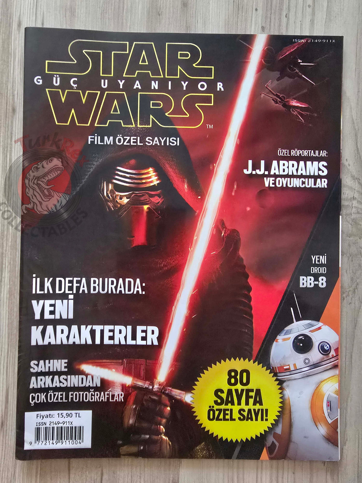 Star Wars: The Force Awakens 2015 Turkish Mag Turkey Film Special Issue