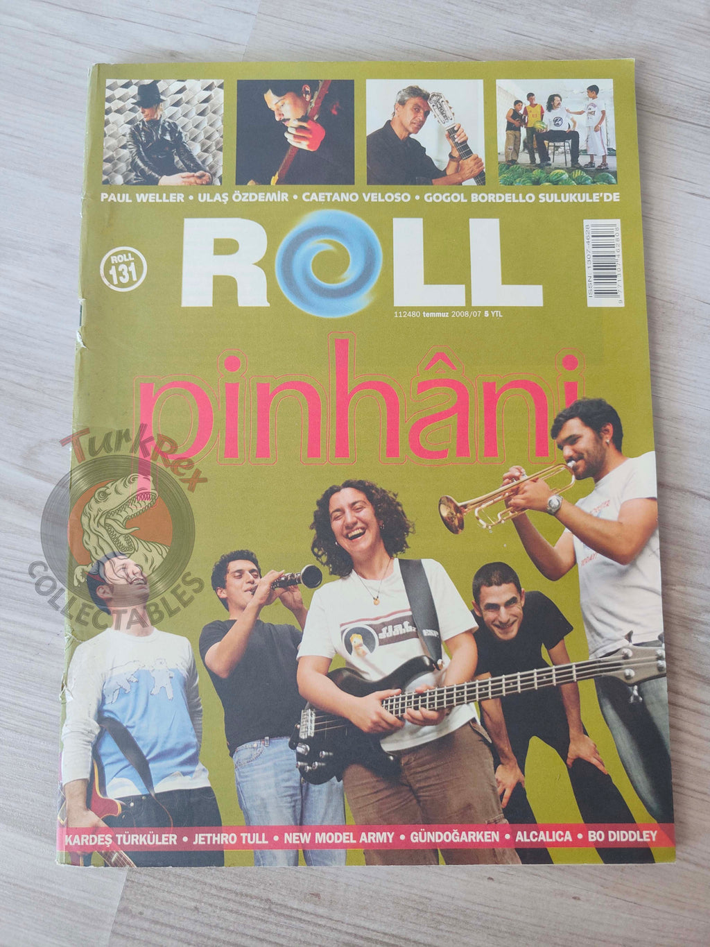 Roll 2008 Pinhani Turkish Mag Turkey  Bo Diddley Paul Weller New Model Army Gogol Bordello