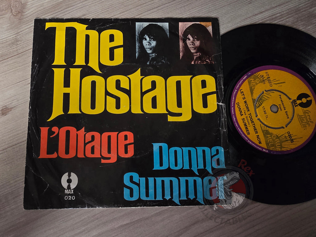 Donna Summer – The Hostage 7" Turkish Pressing Vinyl Turkey Edition