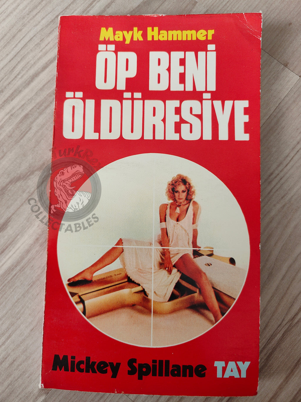 Mickey Spillane – Mike Hammer Kiss Me Deadly 1984 1st Turkish Book Turkey