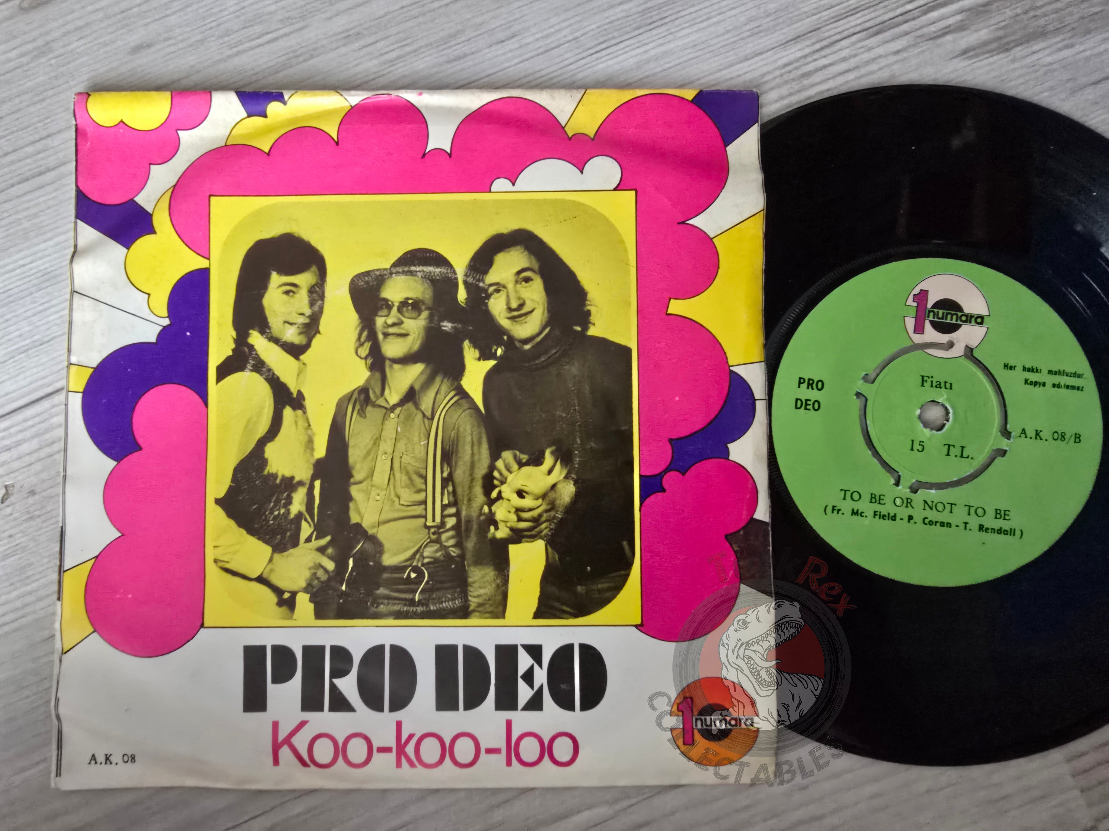Pro Deo – Koo Koo Loo 7" Turkish Pressing Vinyl Turkey Edition