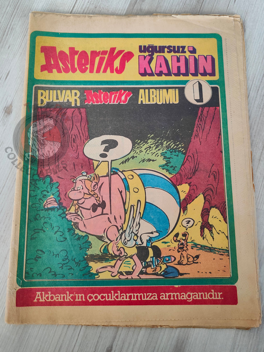 Asterix – Asterix and the Soothsayer 80s Turkish Edition Comic Turkey
