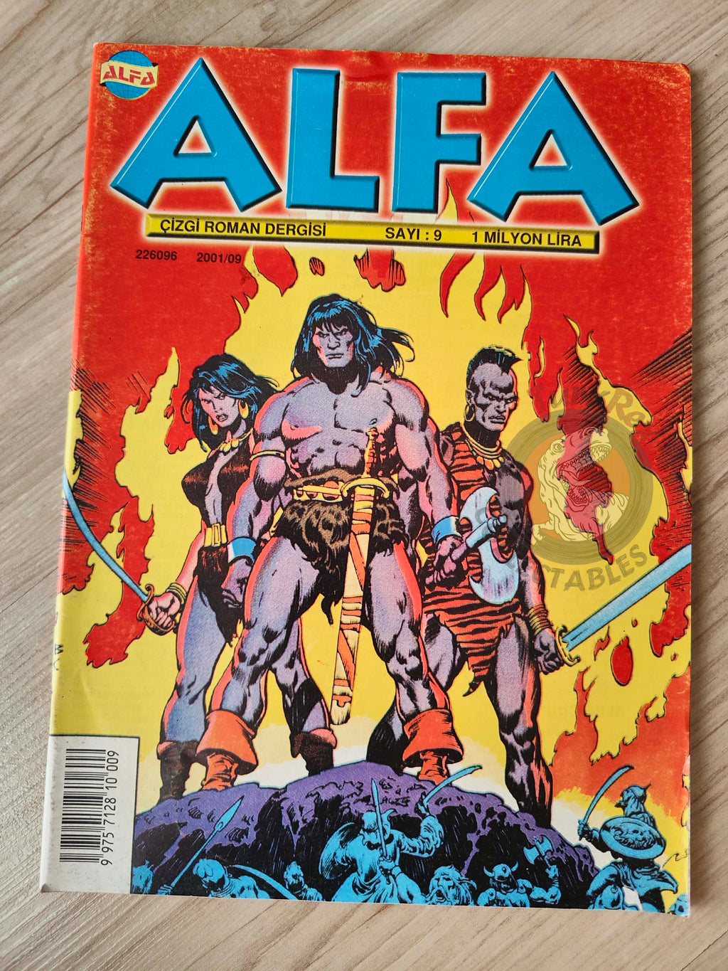 Conan The Barbarian #9 2001 Turkish Comic Turkey #88 #89 #90 #91