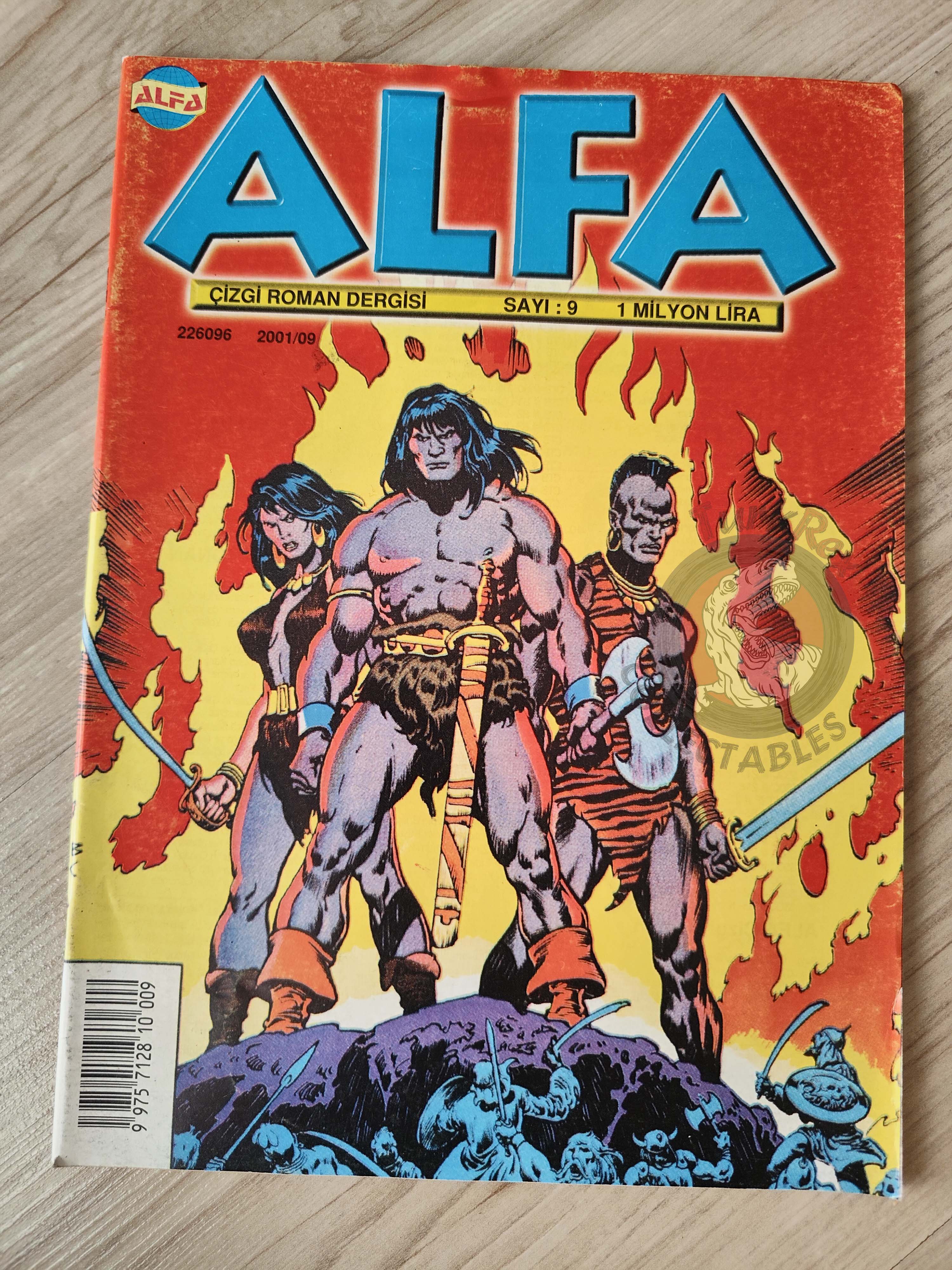 Conan The Barbarian #9 2001 Turkish Comic Turkey #88 #89 #90 #91