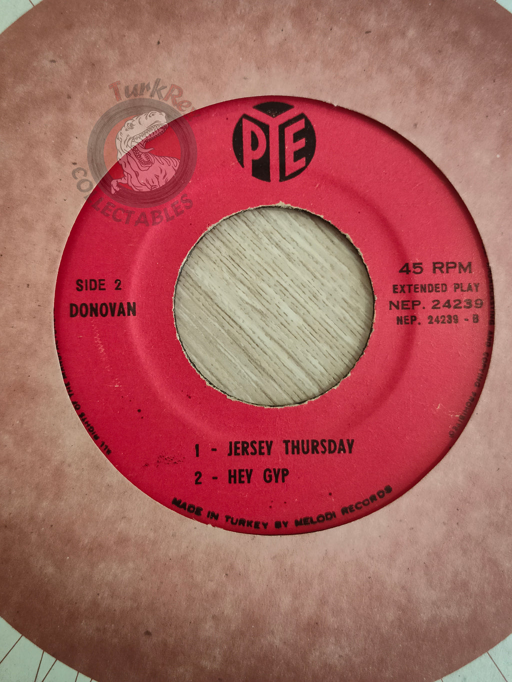 Donovan – Donovan Vol.1 Sunny Goodge Street 7" Turkish Pressing Vinyl Turkey Edition