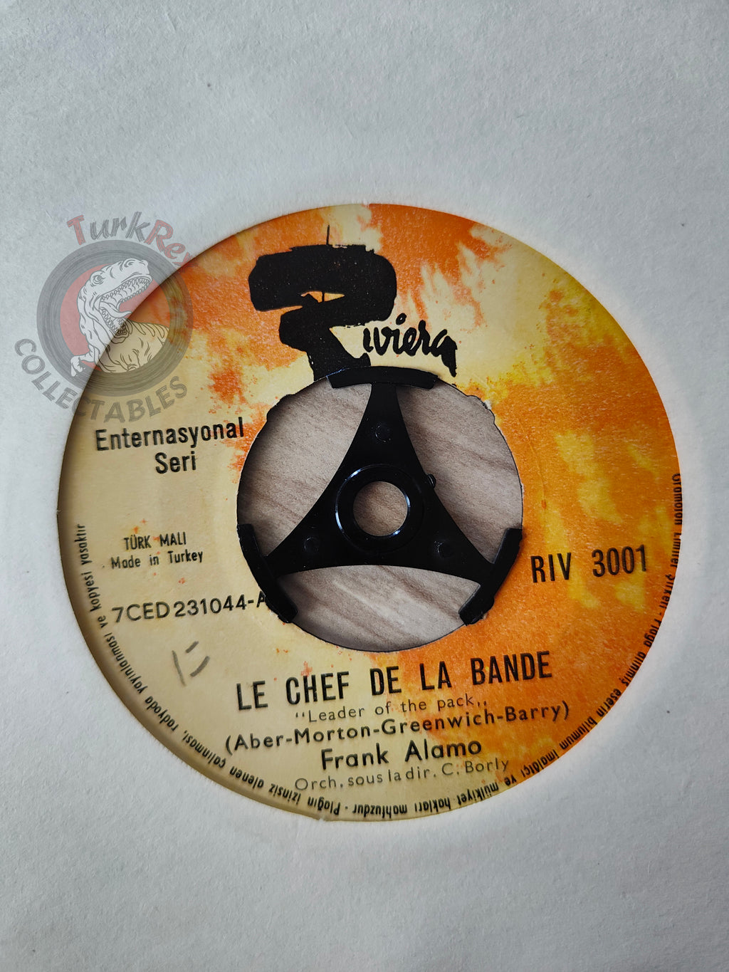 Frank Alamo – Jure - Le Moi  7" Turkish Pressing Vinyl Turkey Edition