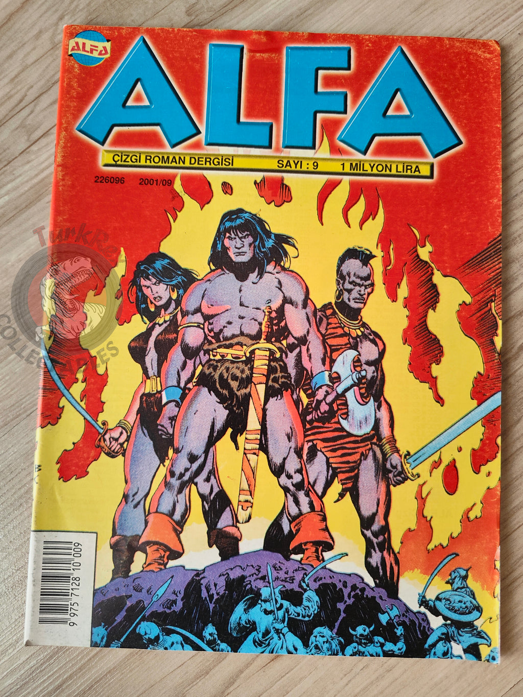 Conan The Barbarian #9 2001 Turkish Comic Turkey #88 #89 #90 #91