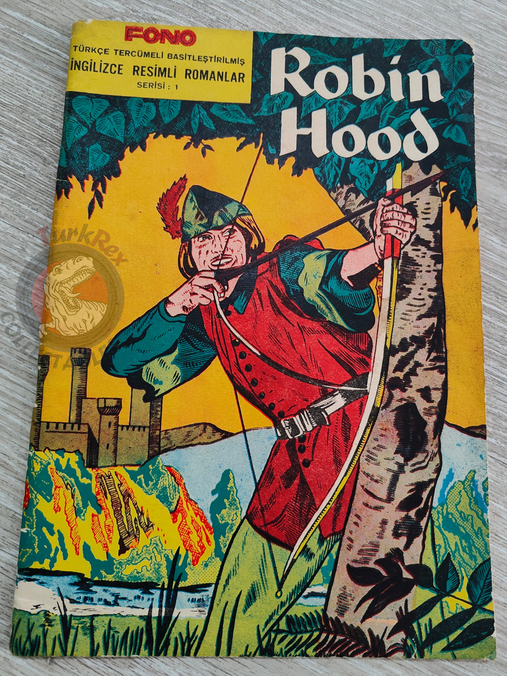 Robin Hood 1960s Turkish Comic Turkey Classics Illustrated