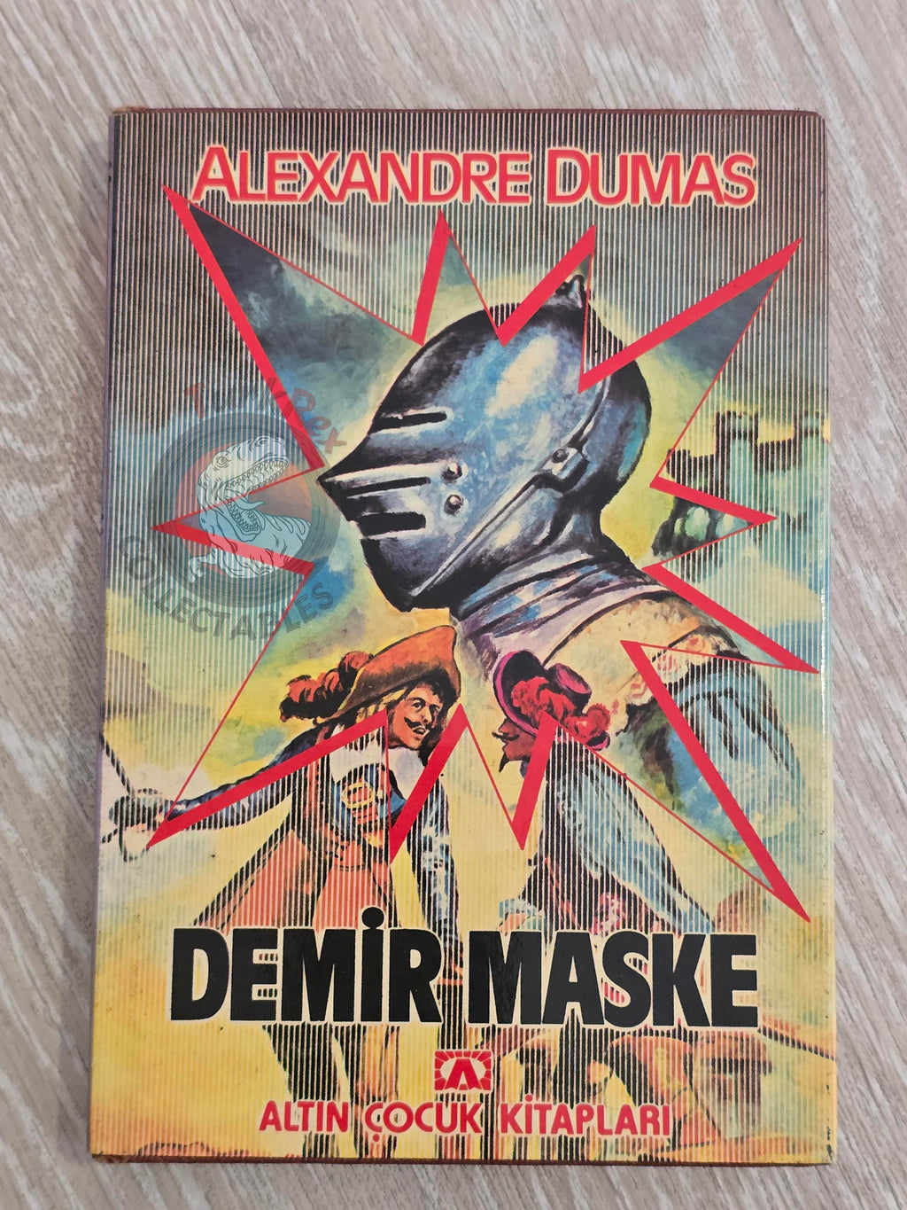 Alexandre Dumas – The Man with the Iron Mask 1984 HC/DJ Turkish Book Turkey