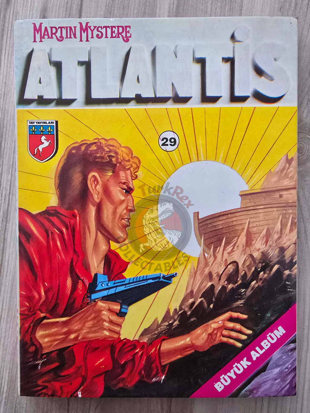 Martin Mystère #29 Operazione Arca 80s Turkish Comic Turkey #3 #73 #79