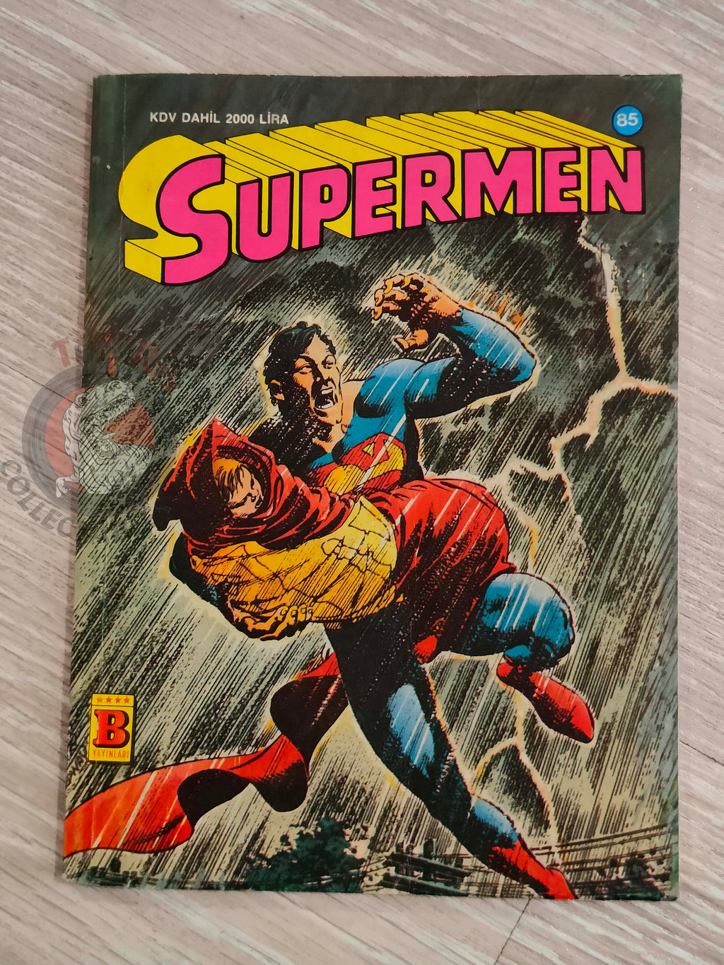 Superman #85 1991 Turkish Comic Turkey #341 #288 Action Comics #648 #649