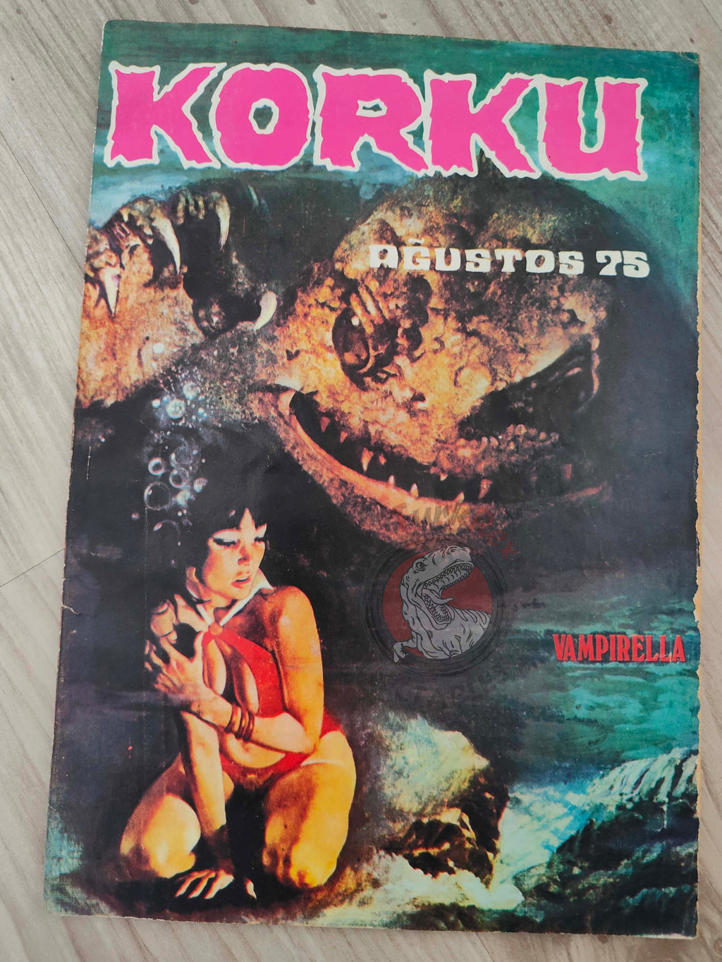 Korku August 1975 Turkish Comic Turkey Vampirella #29 Warren Creepy Eerie