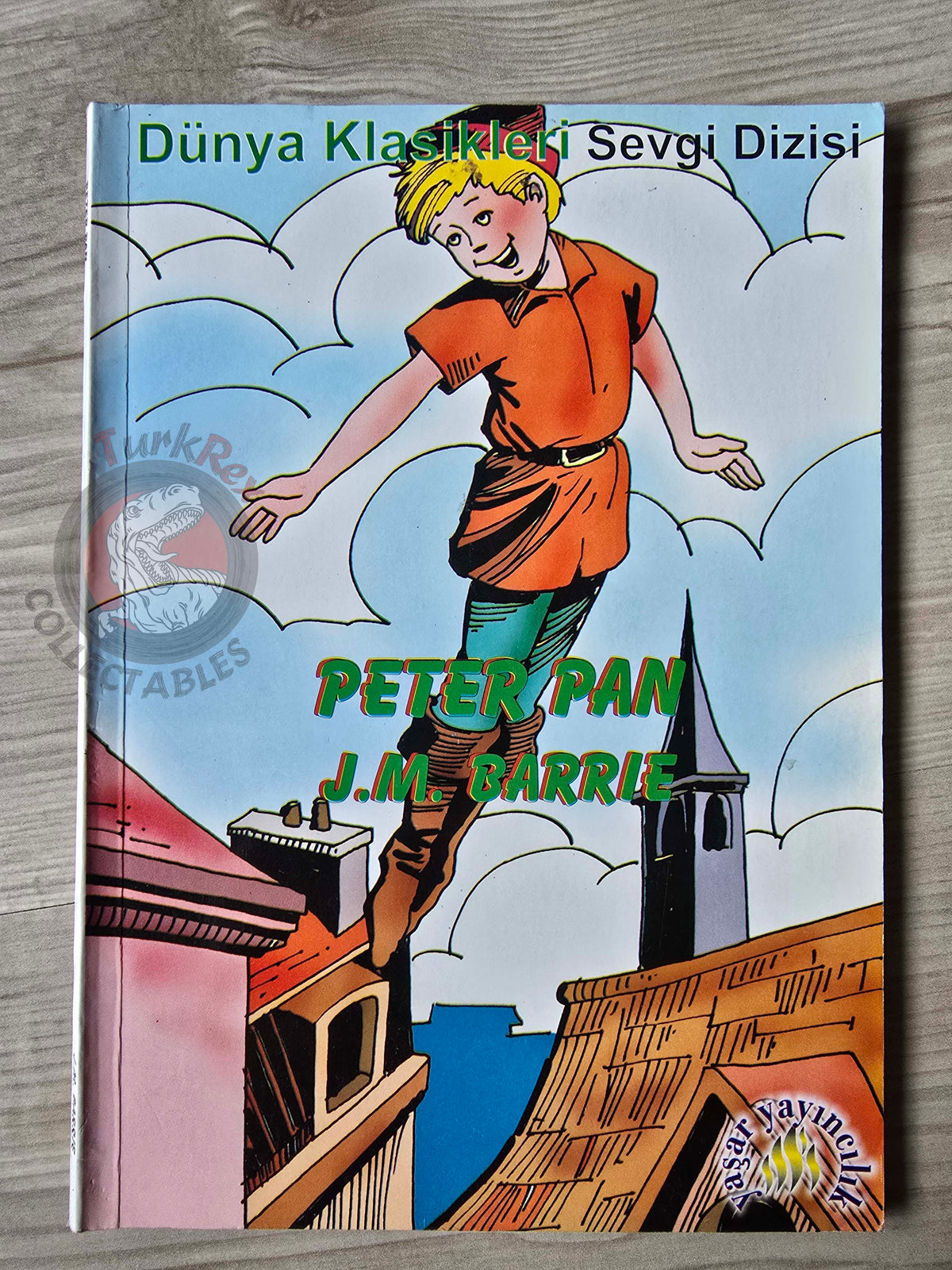 J. M. Barrie – Peter Pan 2004 Turkish Book Turkey Illustrated