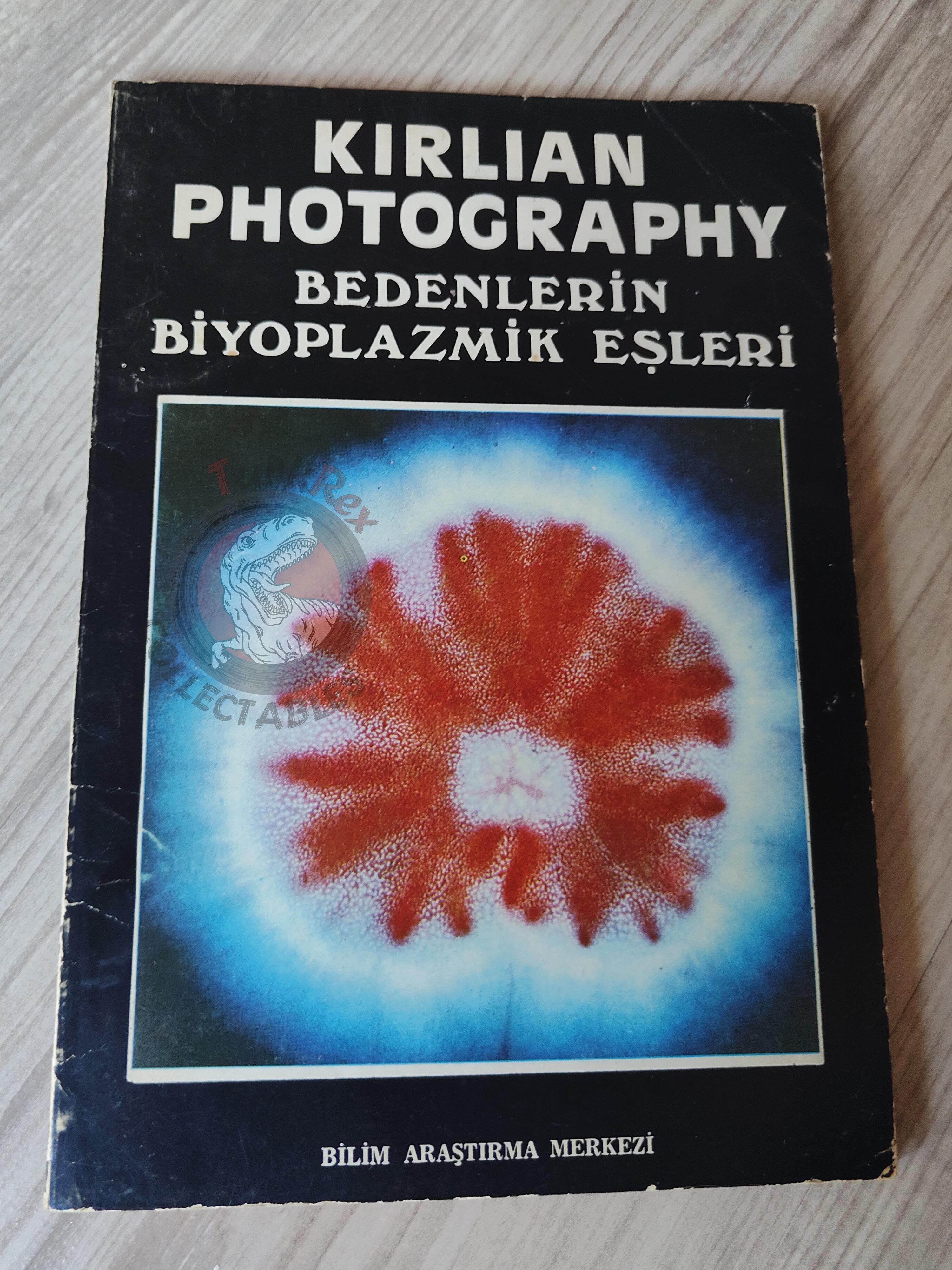 Kirlian Photography 1979 Turkish Book Turkey Parapsychology Bioenergy