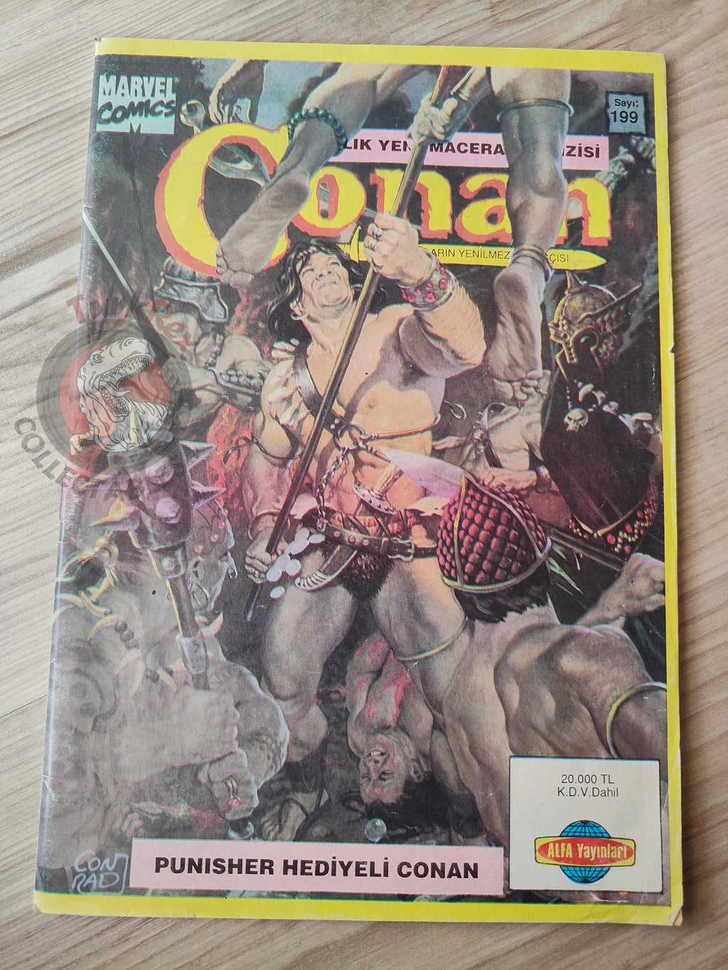 Conan & Tarzan #199 1994 Turkish Comic Turkey