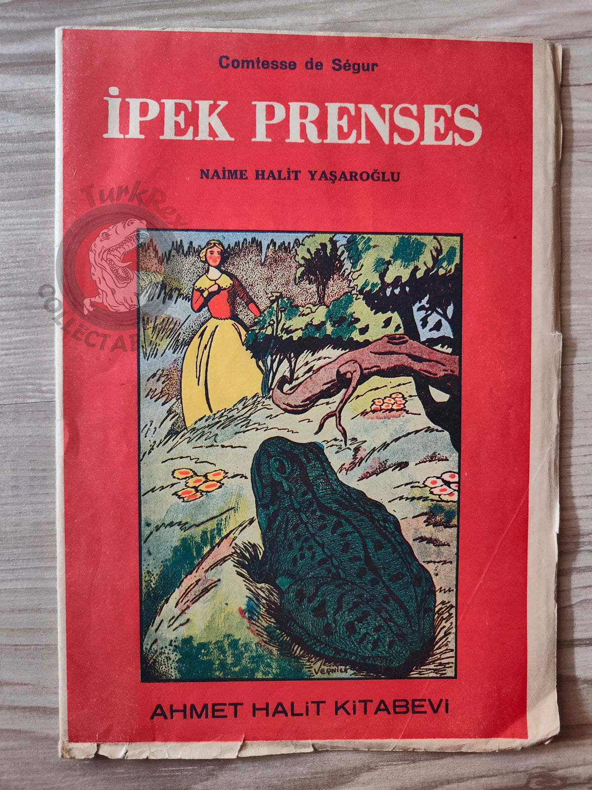 Countess of Ségur –  Silk Princess 1945 Turkish Book Turkey Illustrated
