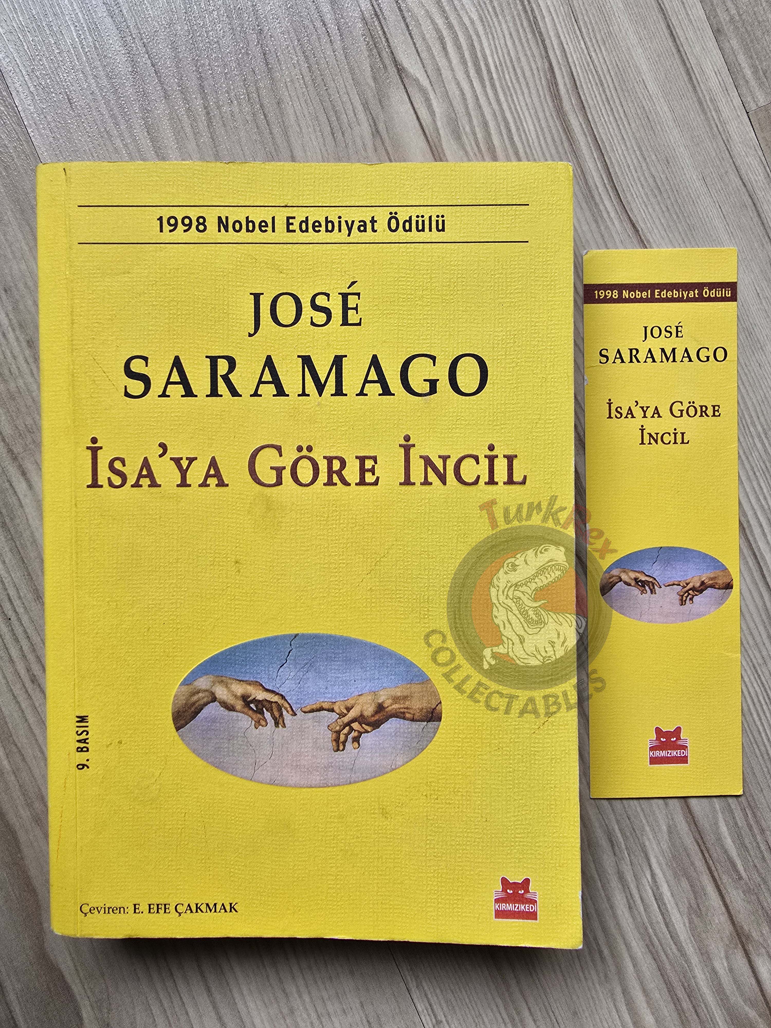 José Saramago –  The Gospel According To Jesus Christ 2018 Turkish Book Turkey