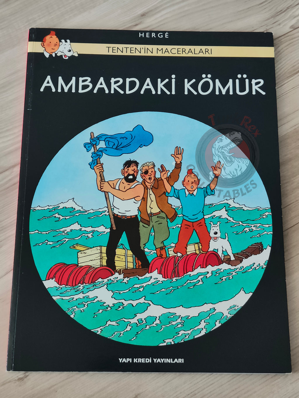 Tintin – The Red Sea Sharks 1998 Turkish Edition Comic Turkey 2nd YKY