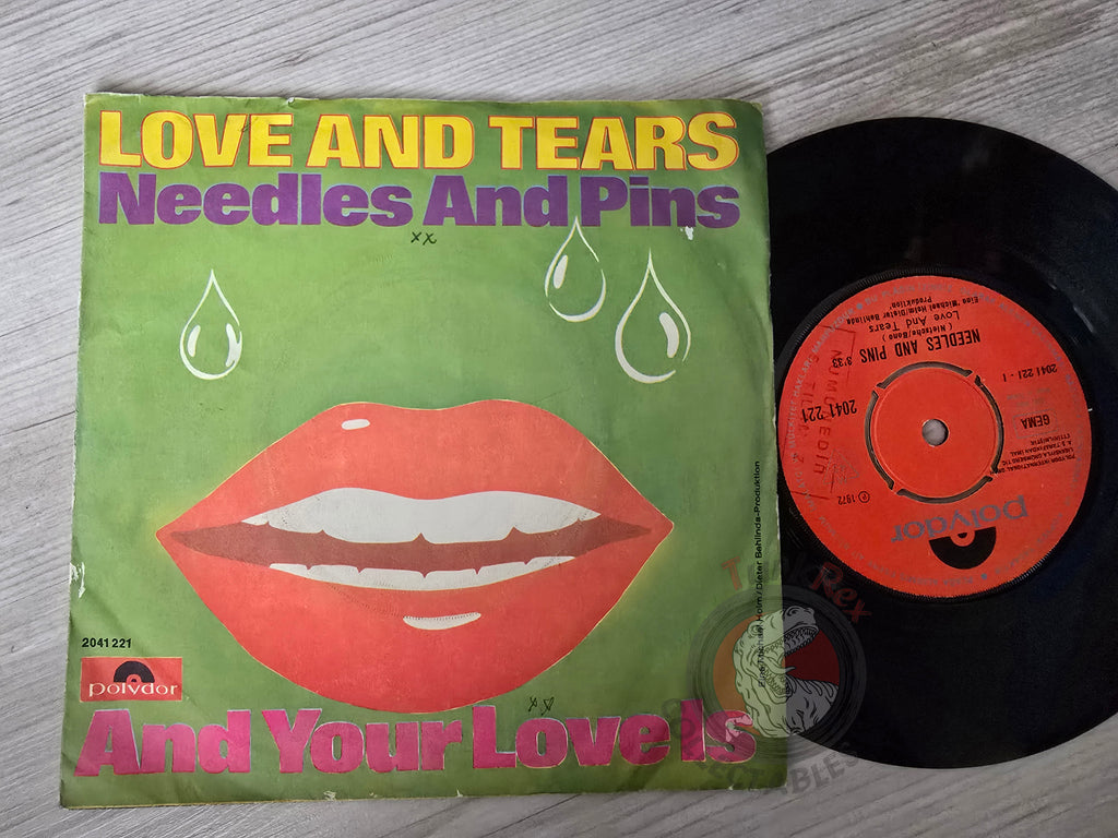 Love And Tears – Needles And Pins 7" Turkish Pressing Vinyl Turkey Edition Promo