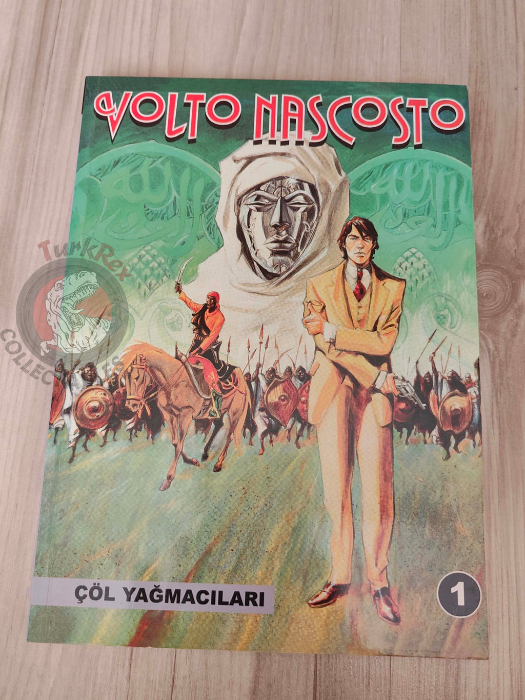 Volto Nascosto Vol #1 I predoni del deserto Turkish Comic Turkey Bonelli #1 #2