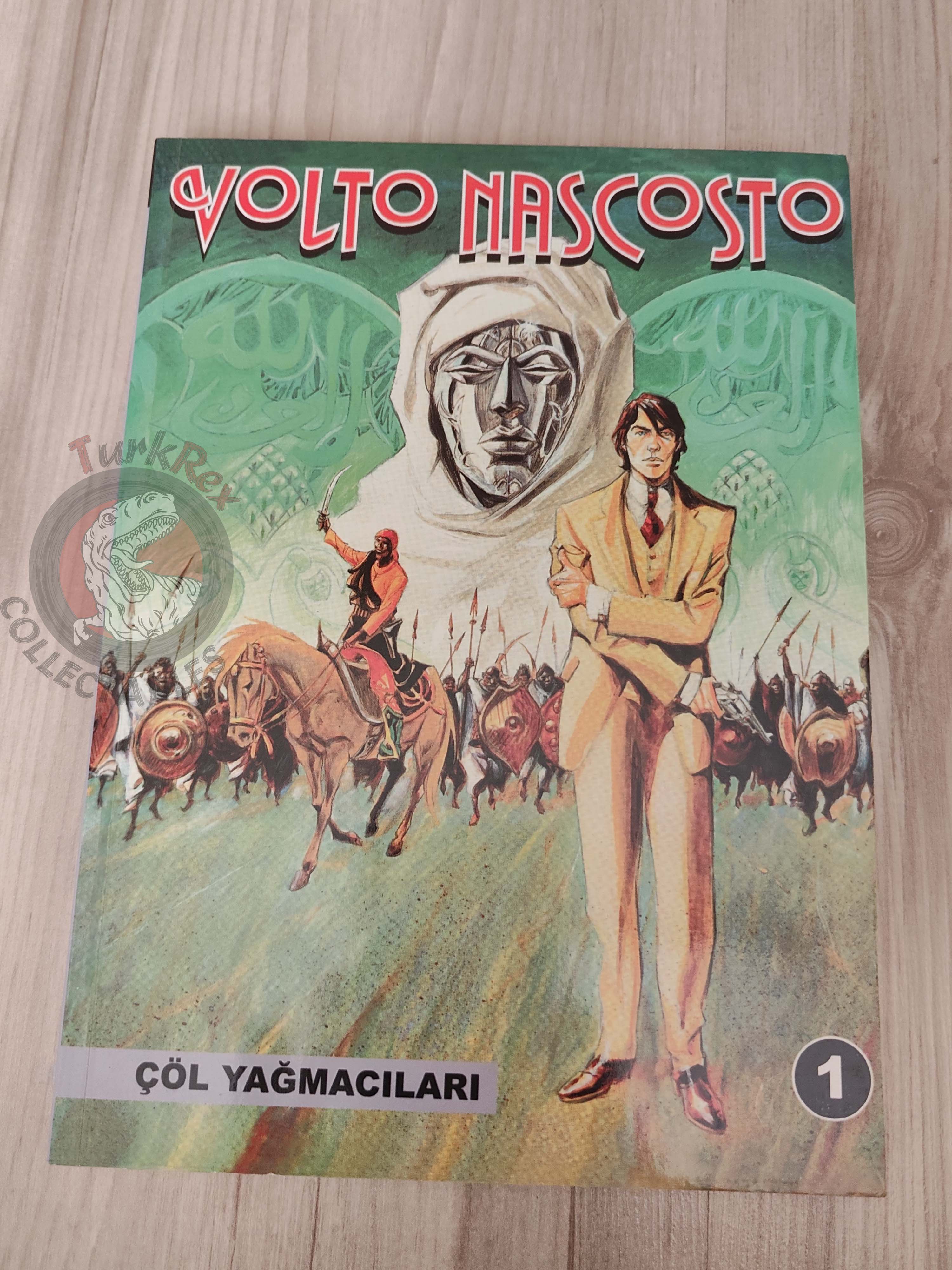 Volto Nascosto Vol #1 I predoni del deserto Turkish Comic Turkey Bonelli #1 #2