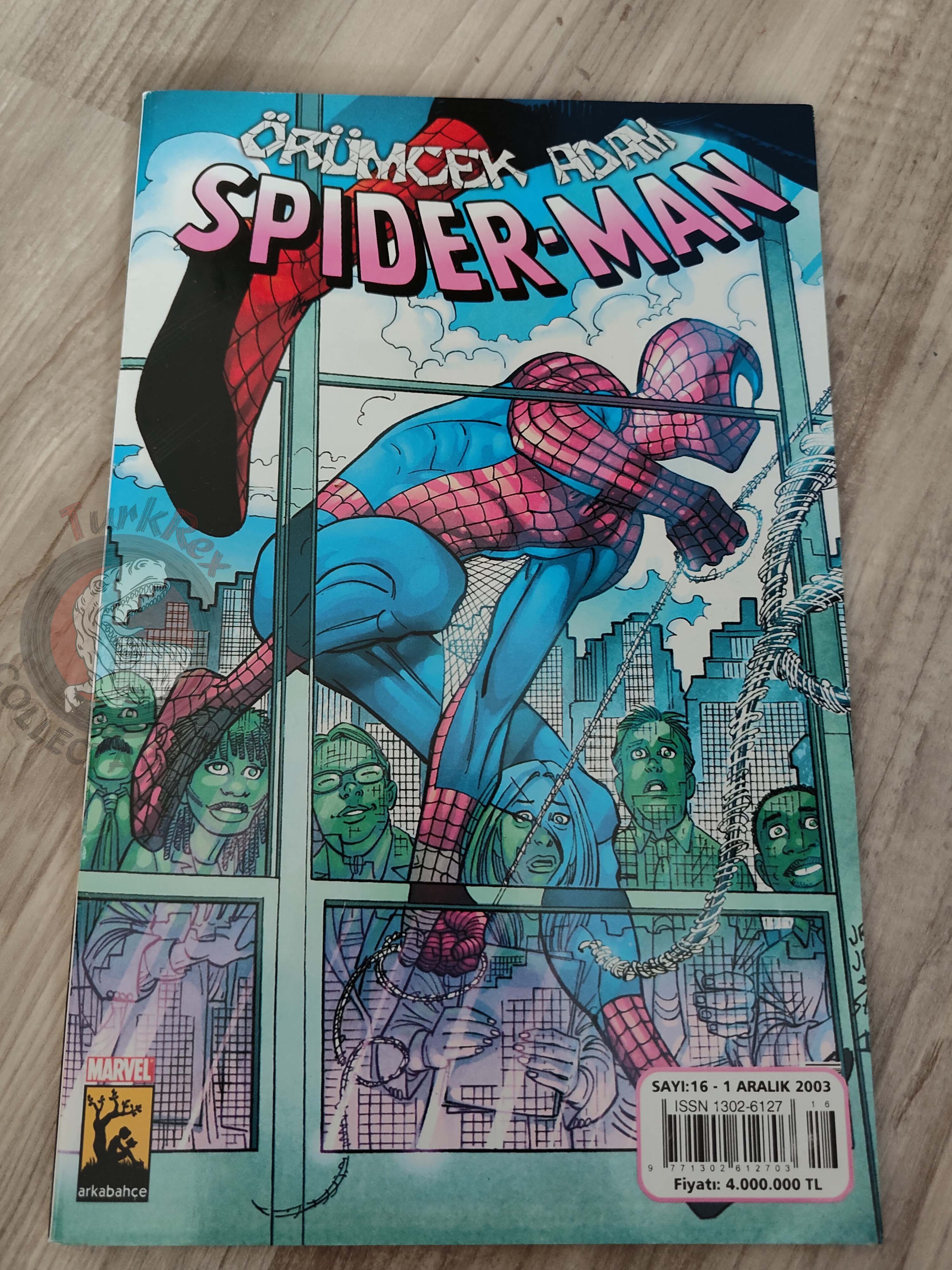 Spider-Man #16 2003 Turkish Comic Turkey The Amazing #45 Peter Parker #45