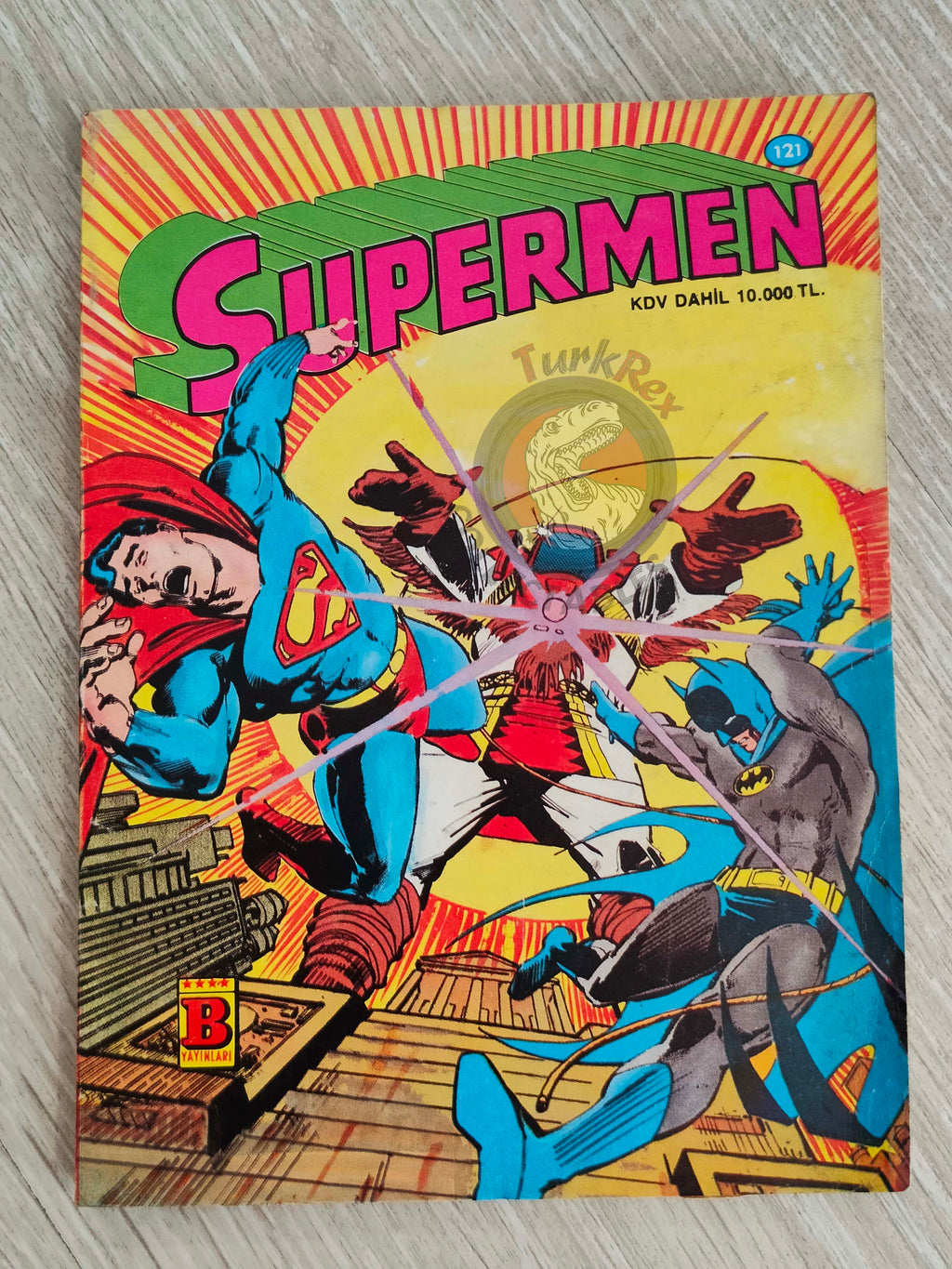 Superman #121 1994 Turkish Comic Turkey #345 #396 Detective Comics #434 Superboy #2