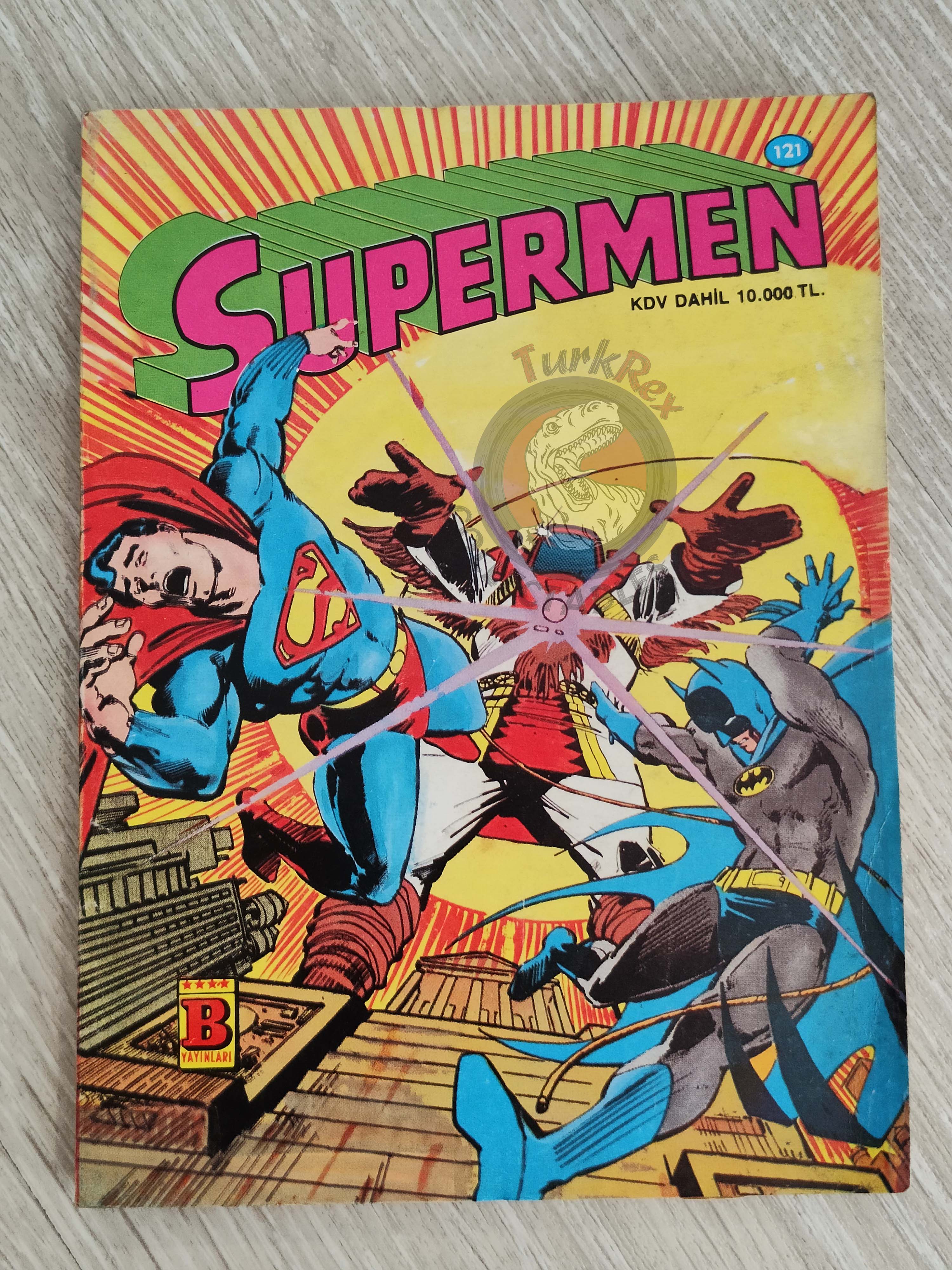 Superman #121 1994 Turkish Comic Turkey #345 #396 Detective Comics #434 Superboy #2