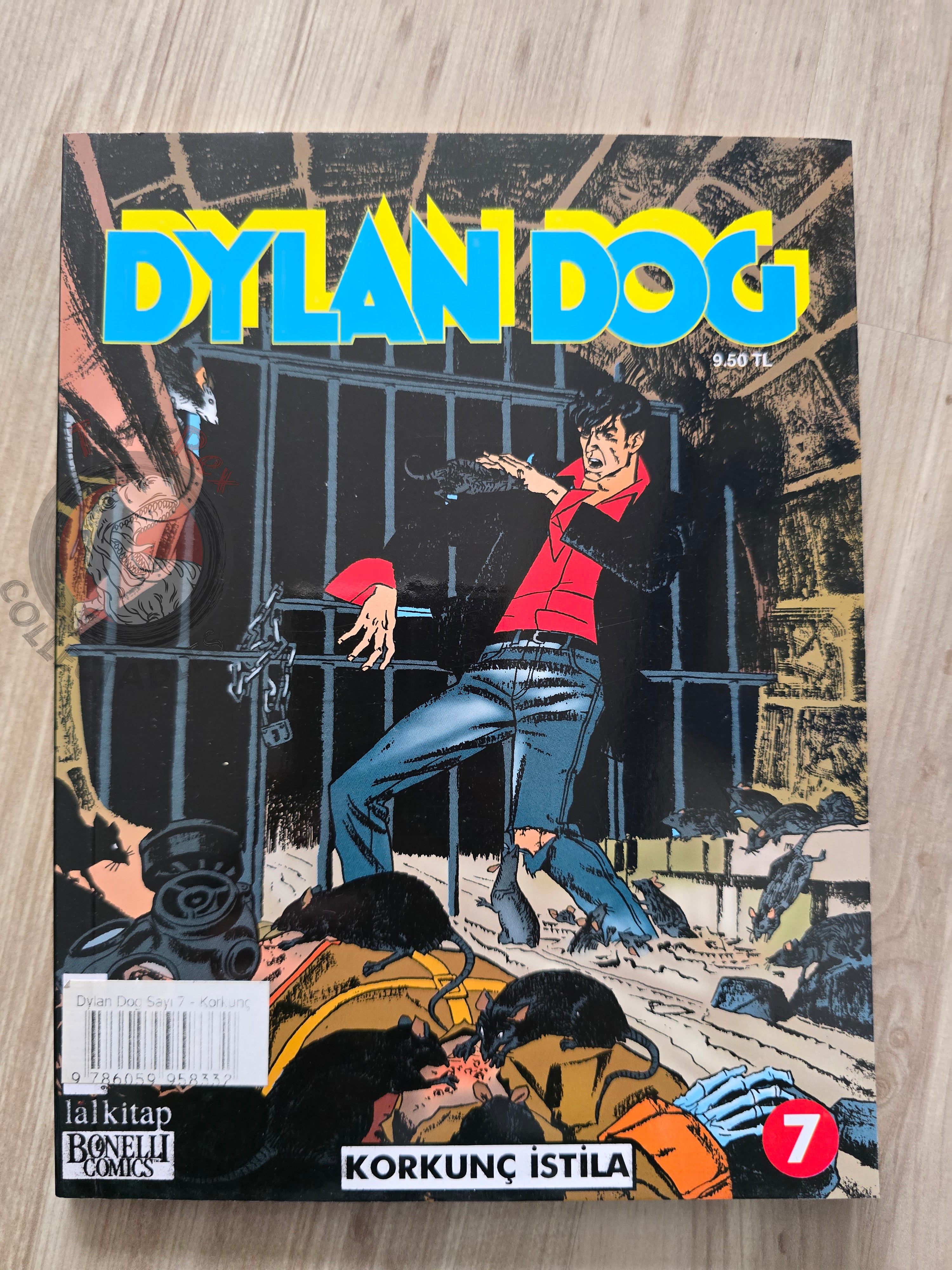 Dylan Dog #7 2015 Turkish Comic Turkey #105 L’orrenda invasione