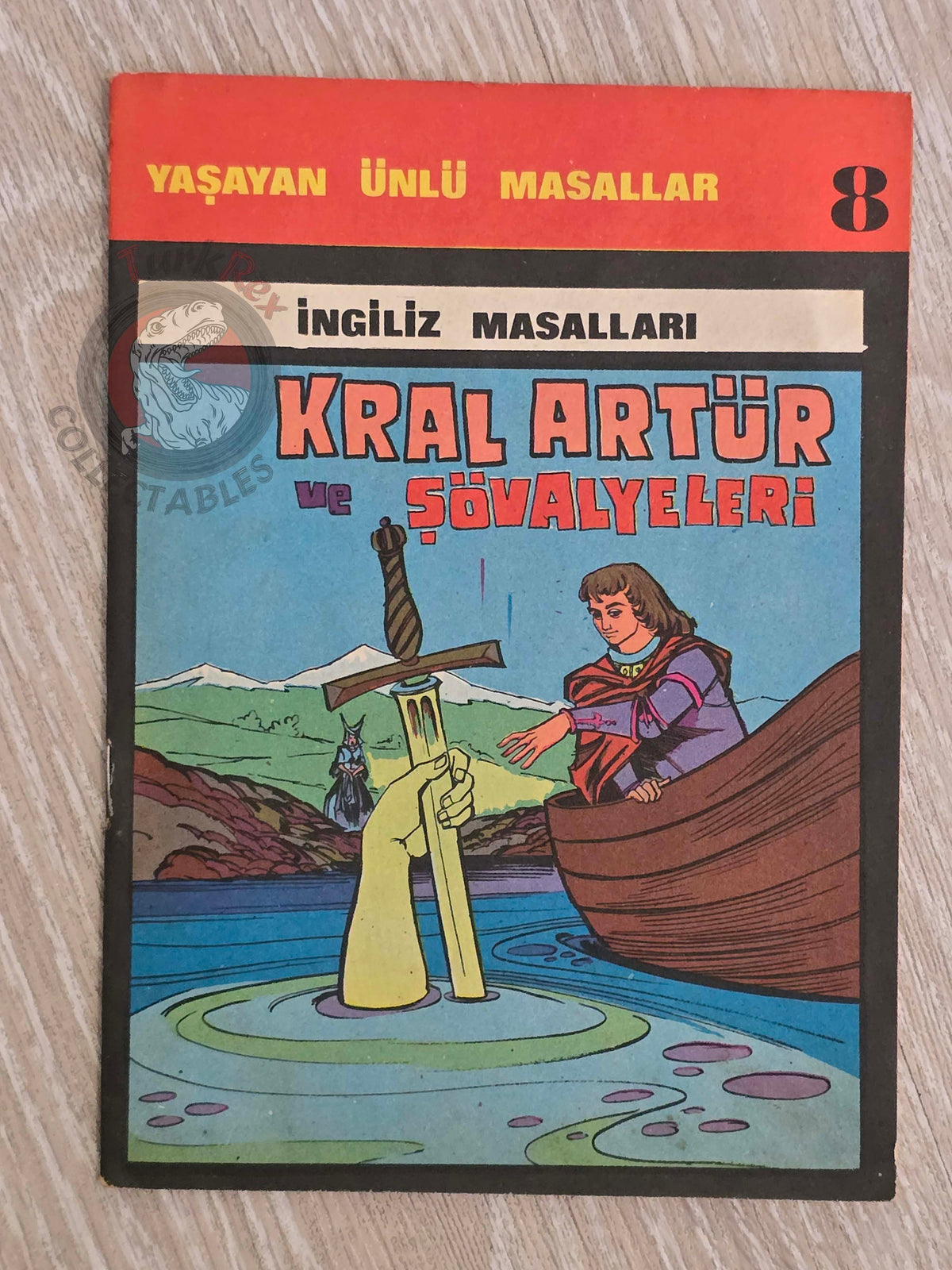 King Arthur and the Knights  1977  Turkish Book Turkey Illustrated