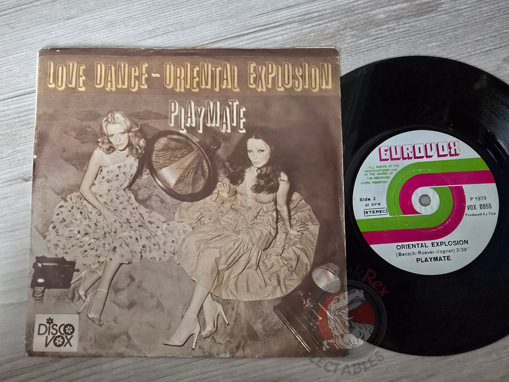 Playmate – Love Dance / Oriental Explosion 7" Turkish Pressing Vinyl Turkey Edition