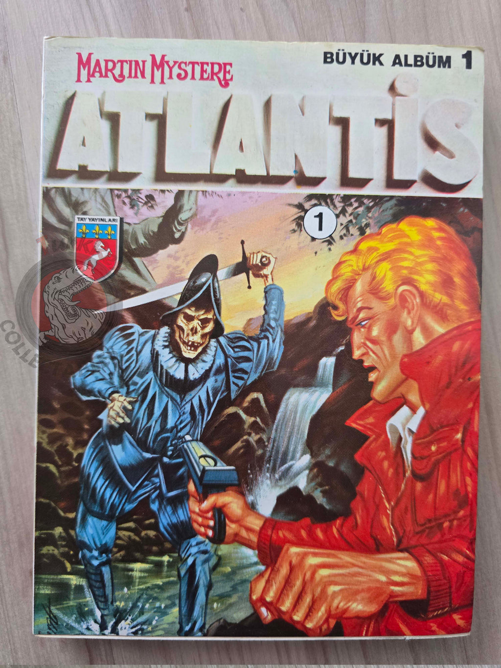 Martin Mystère #1 Gli uomini in Nero 80s Turkish Comic Turkey #1 #8