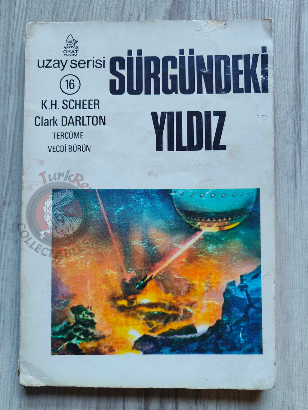 Scheer & Clark Darlton – Perry Rhodan 1971 1st Turkish Book Turkey