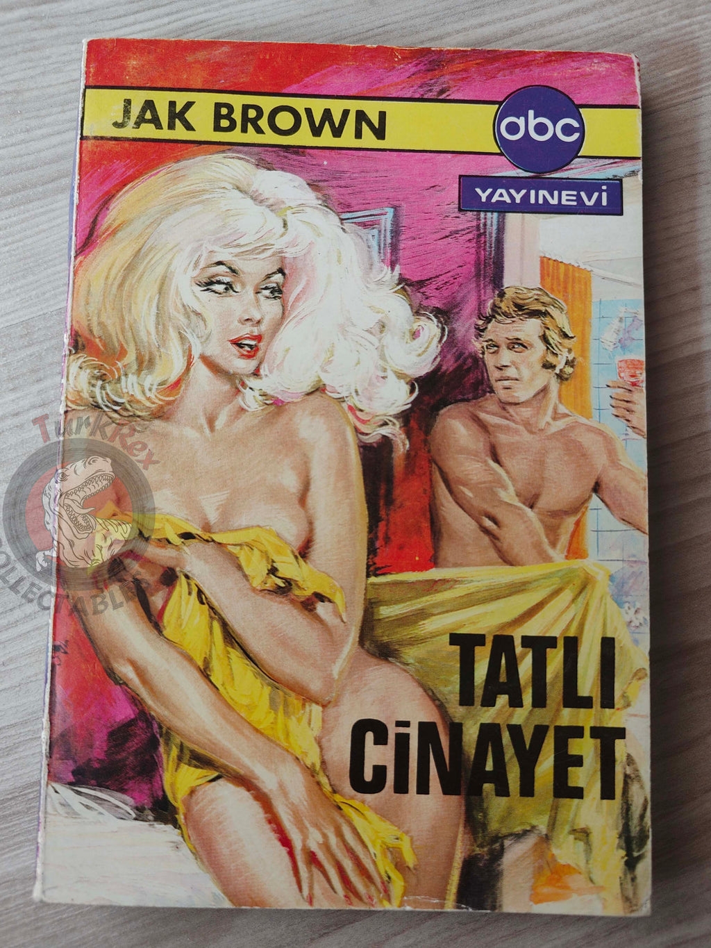Lomax Quinn – Jack Brown #1 Kill and Kiss 1970 Turkish Book Turkey