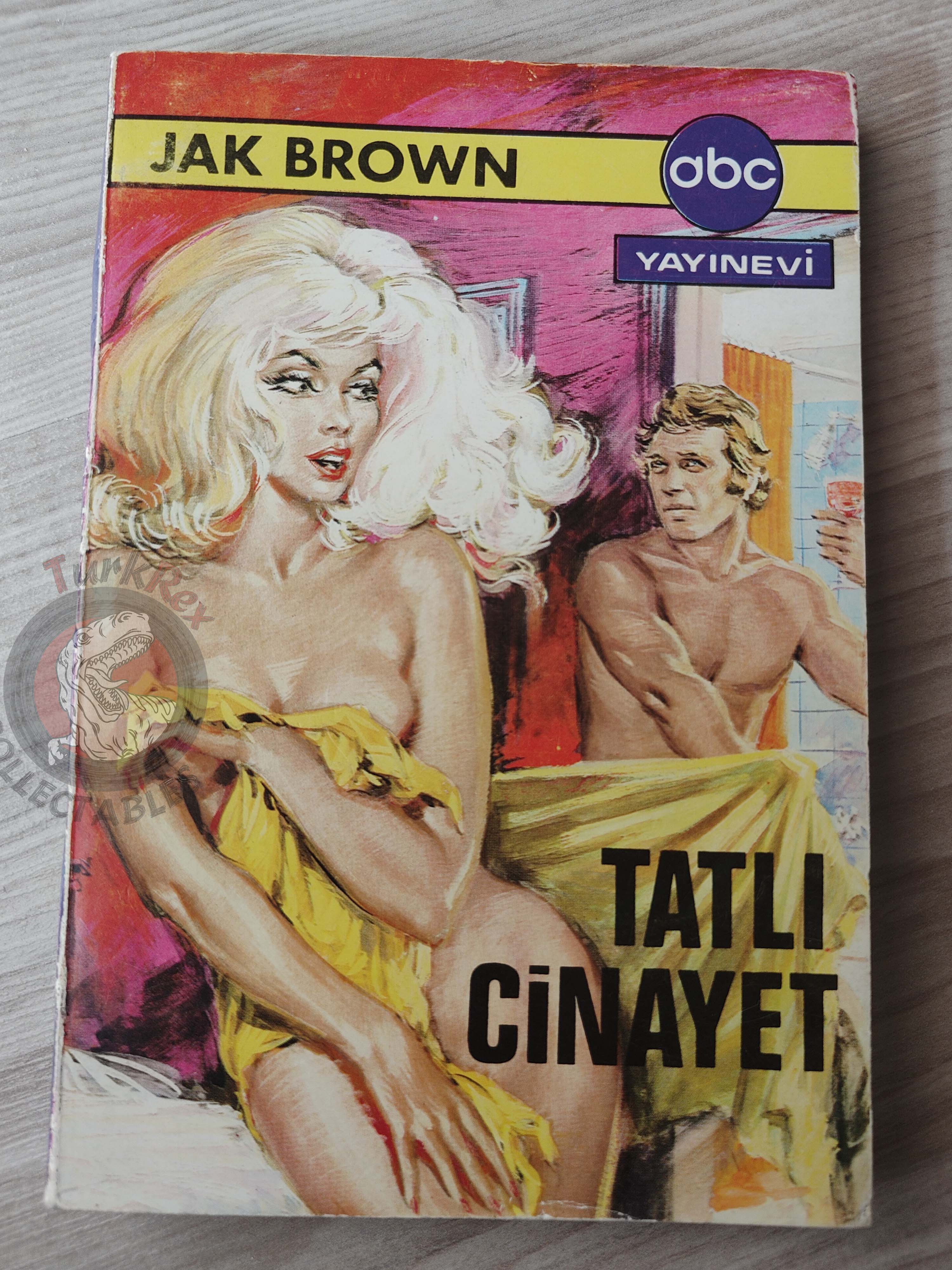 Lomax Quinn – Jack Brown #1 Kill and Kiss 1970 Turkish Book Turkey