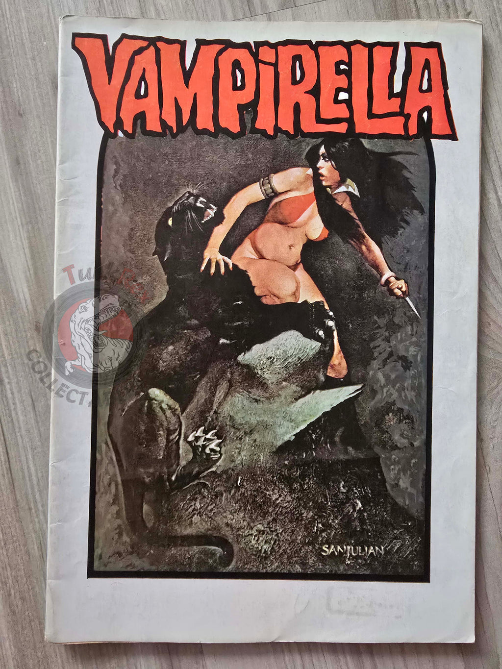 Vampirella #13 1977 Turkish Comic Turkey Warren Publishing cover #50 Morbius