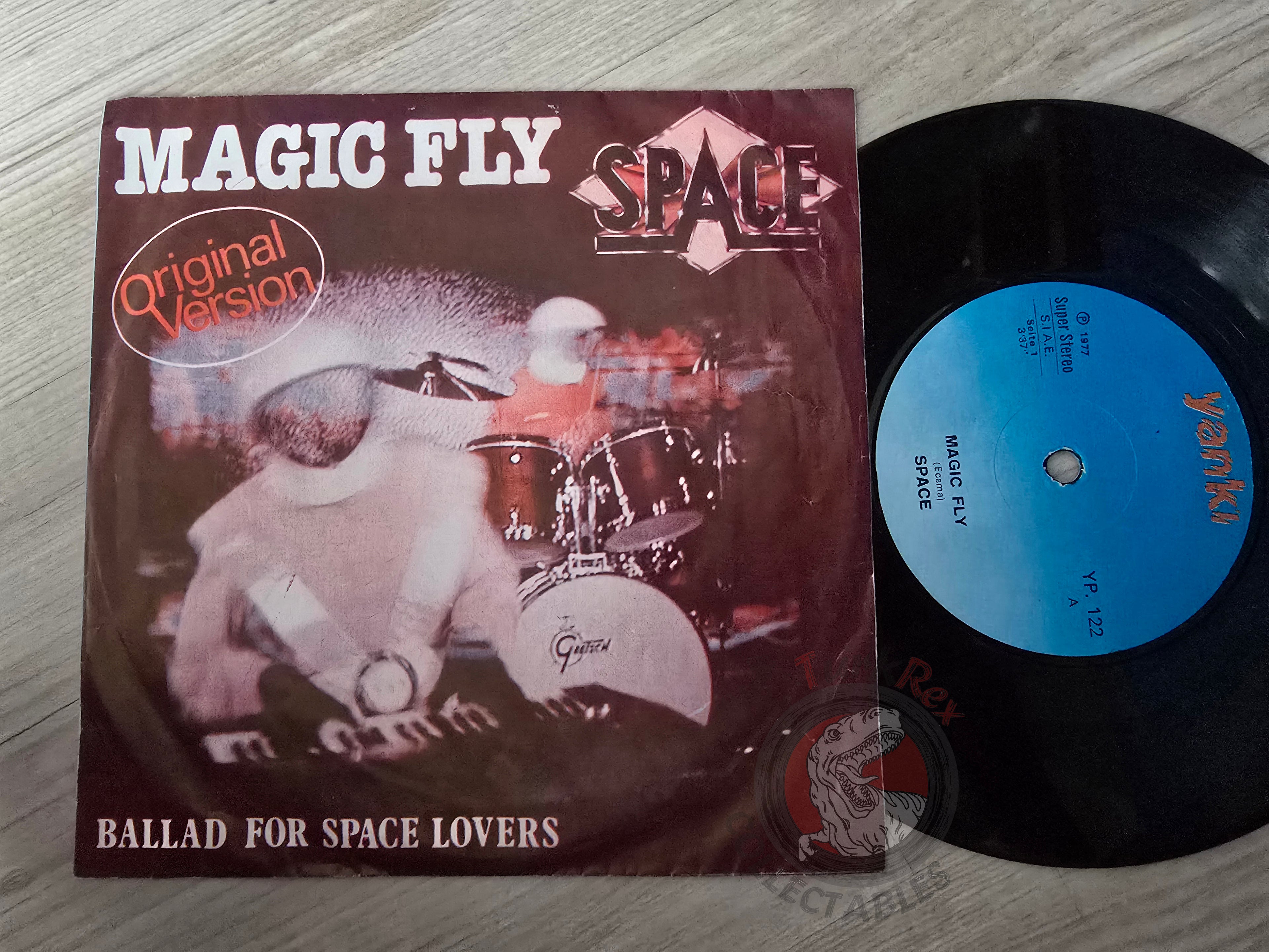 Space – Magic Fly 7" Turkish Pressing Vinyl Turkey Edition