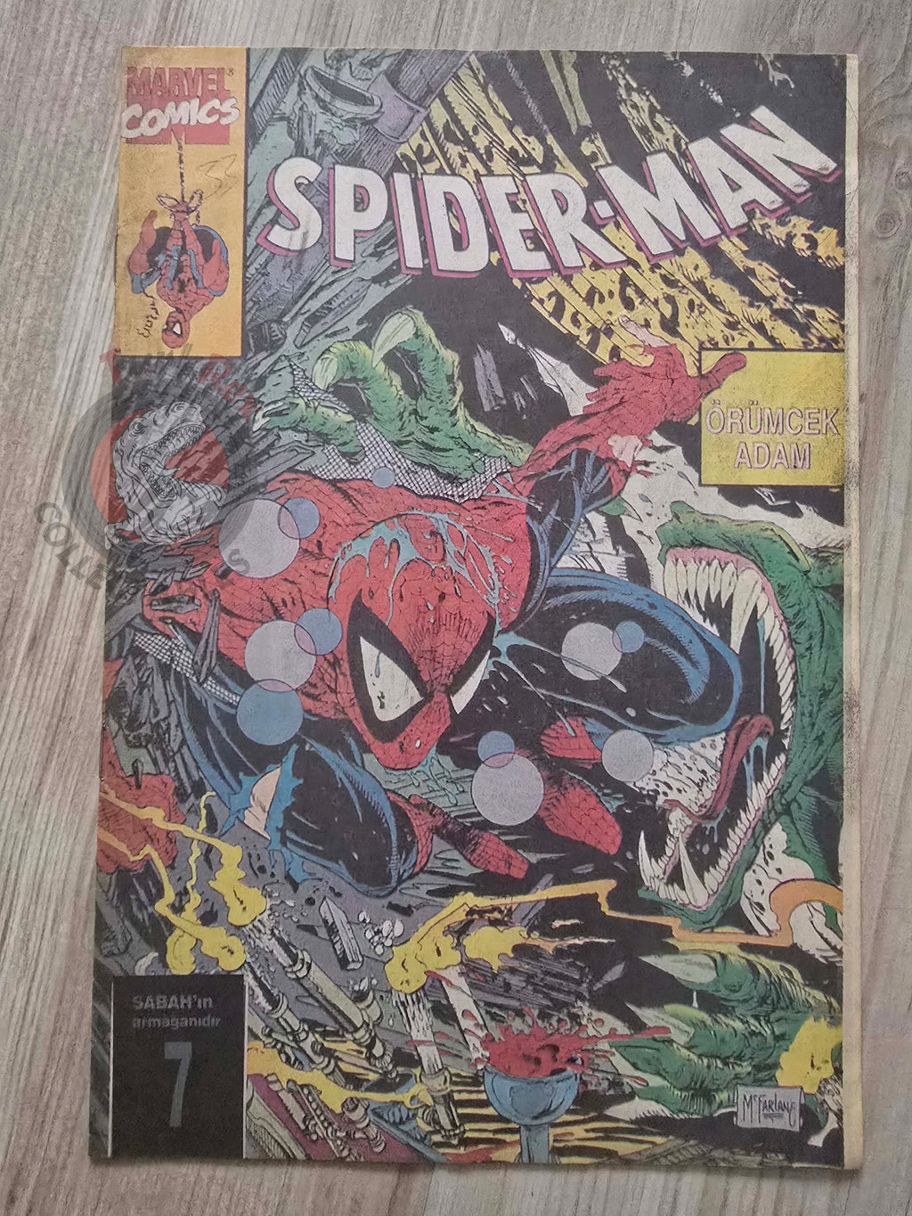 Spider-Man #7 1990s Turkish Comic Turkey Spider-Man #4 Todd McFarlane