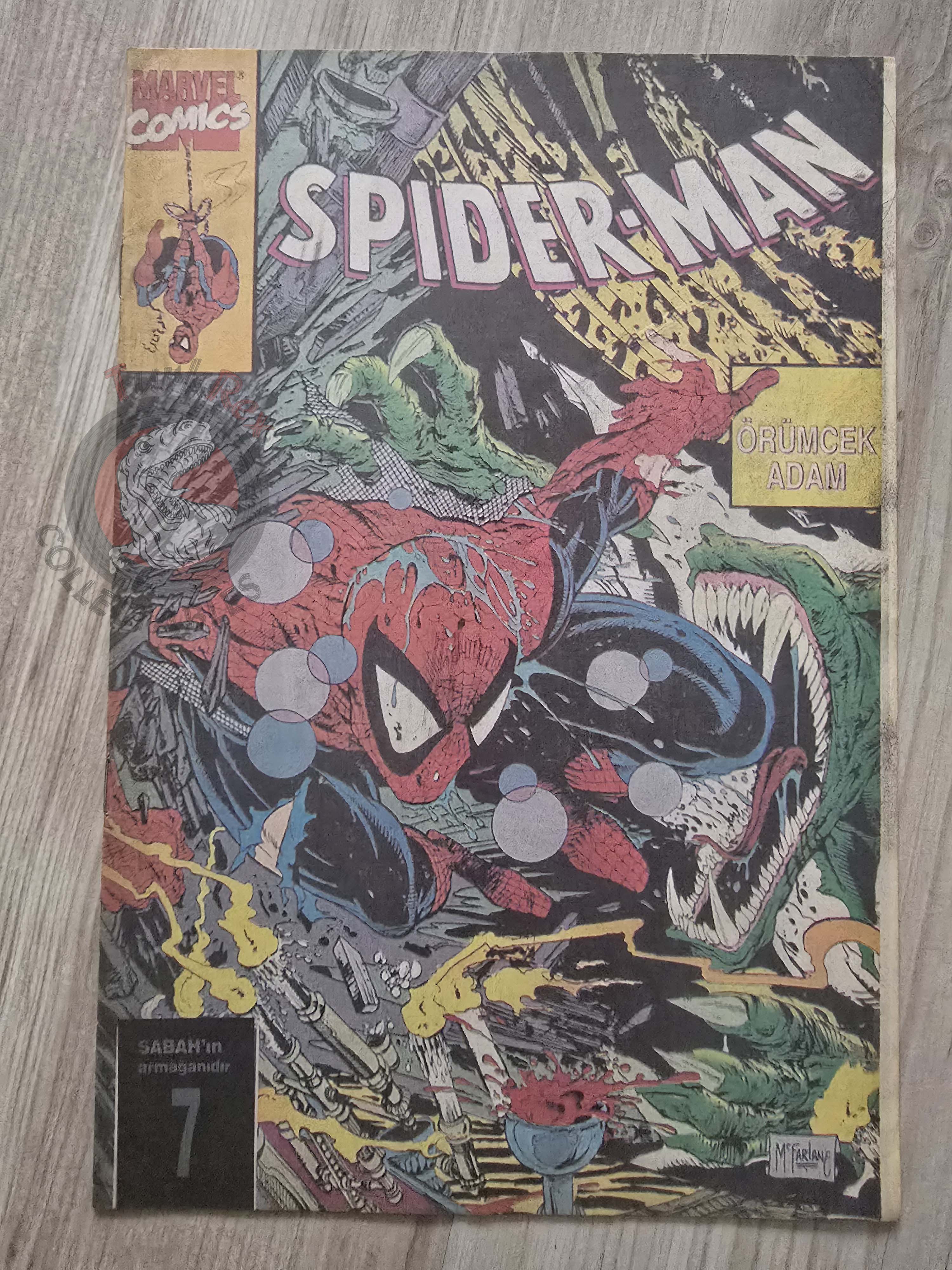 Spider-Man #7 1990s Turkish Comic Turkey Spider-Man #4 Todd McFarlane