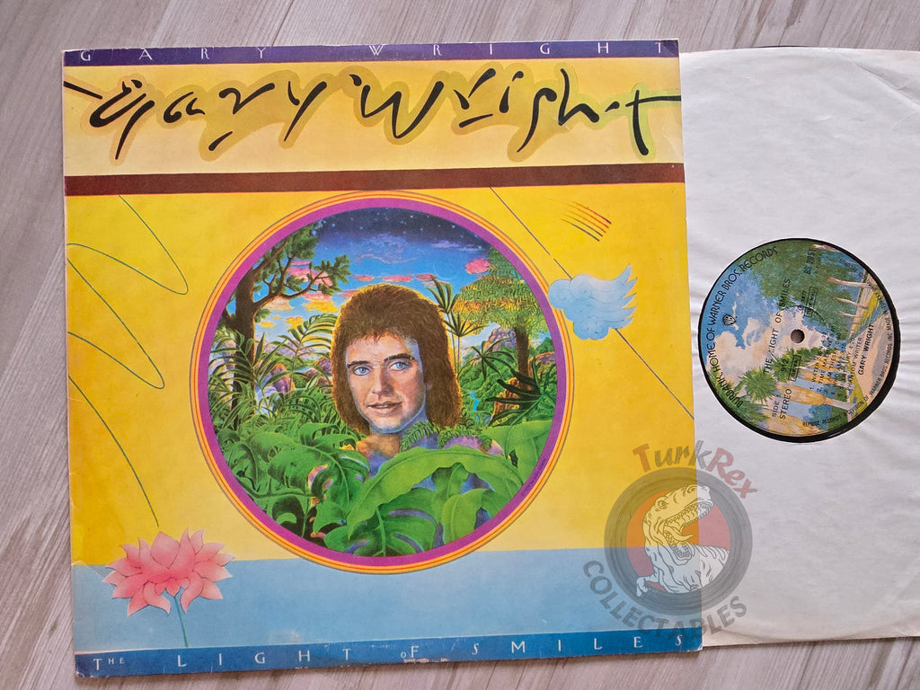Gary Wright – The Light Of Smiles Turkish Pressing Vinyl Turkey Edition